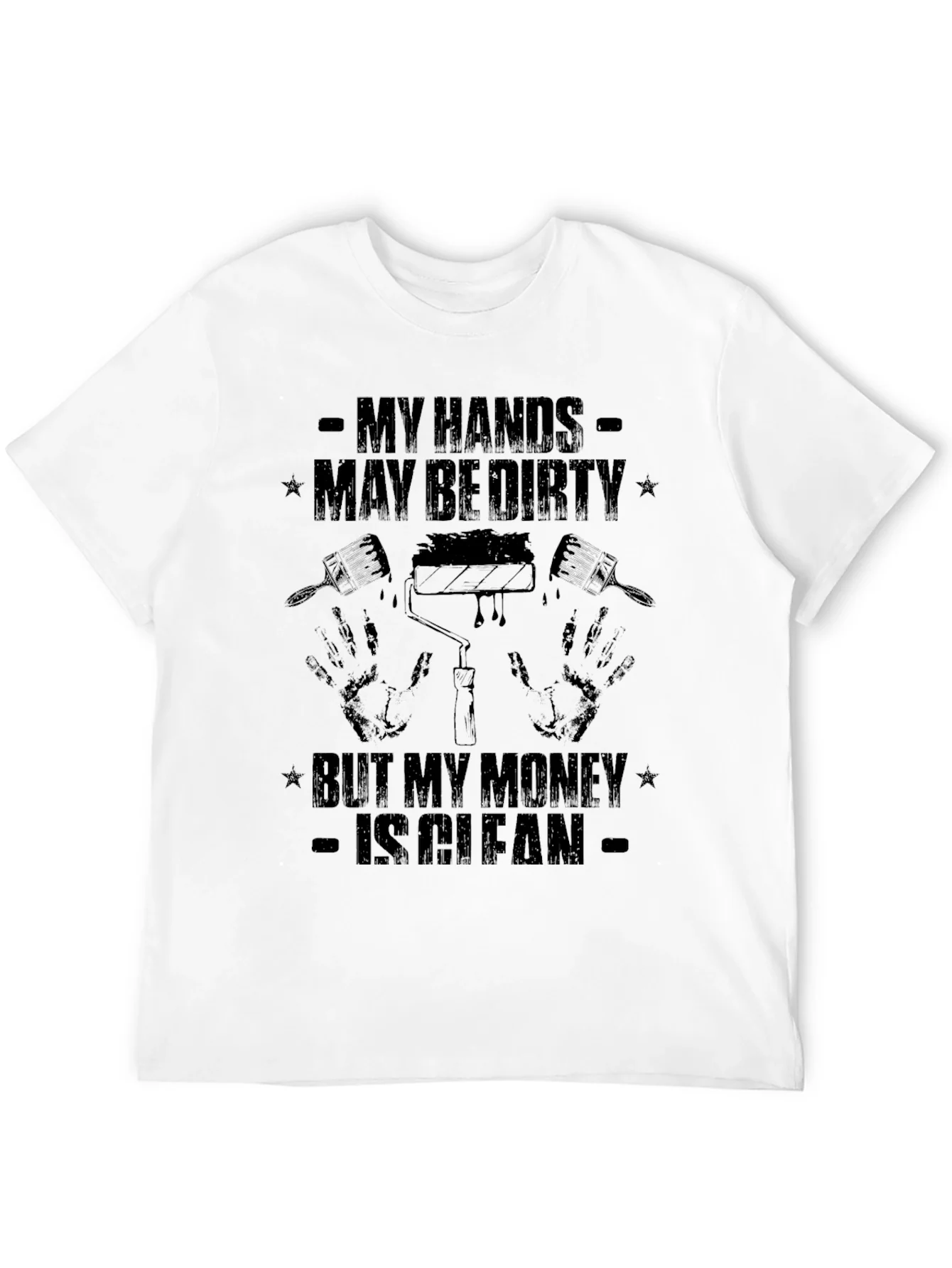 Rebbecca Dirty Hands Clean Money Painter T-Shirt