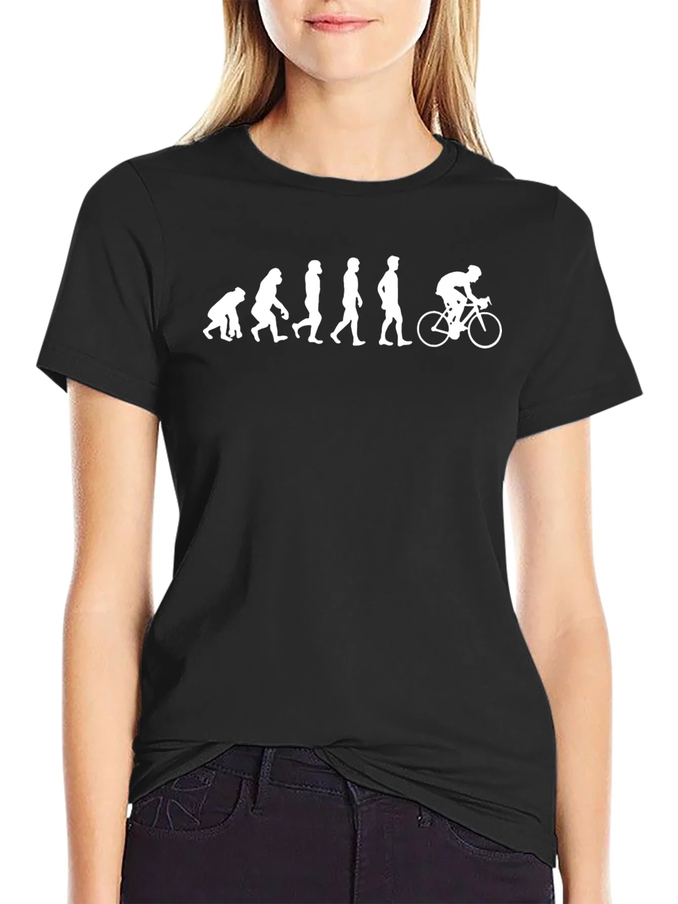 Rebbecca Evolution of a Cyclist T-Shirt