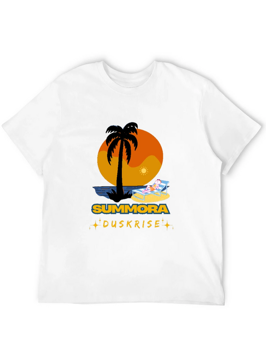 Rebbecca Summora Duskrise Beach Graphic Tee