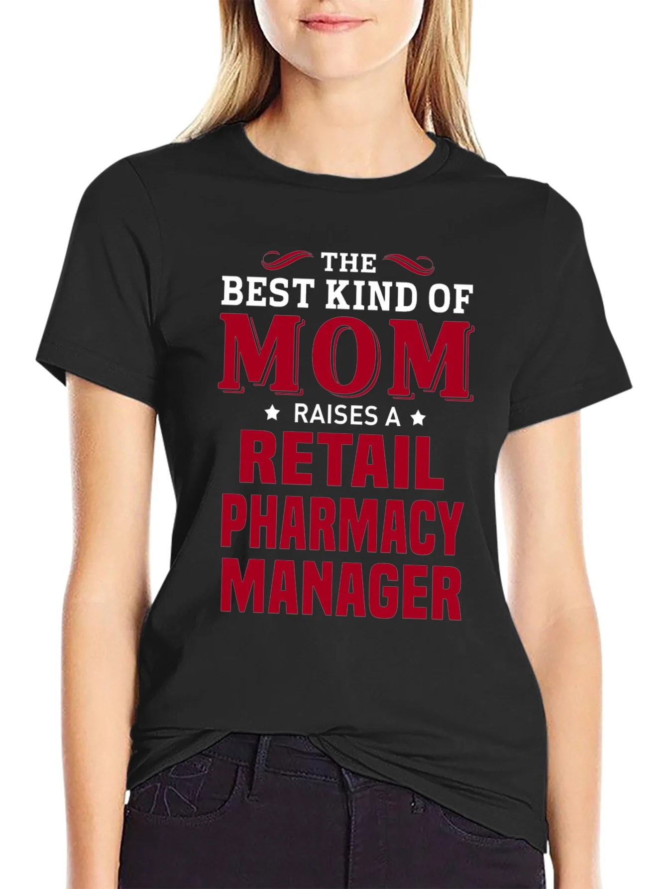 Rebbecca Retail Pharmacy Manager Mom T-Shirt
