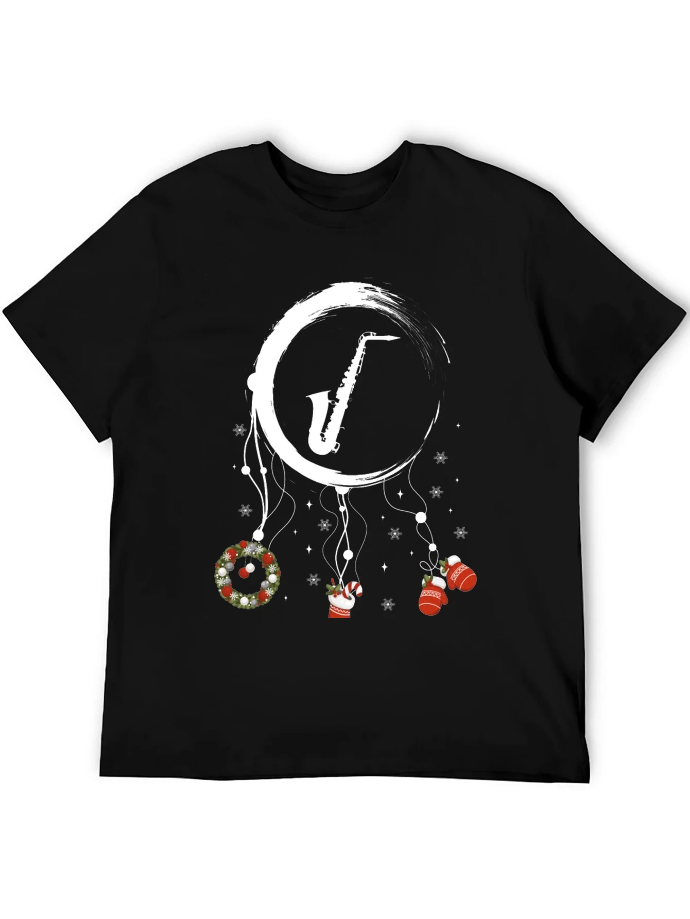 Rebbecca Saxophone Christmas T-Shirt
