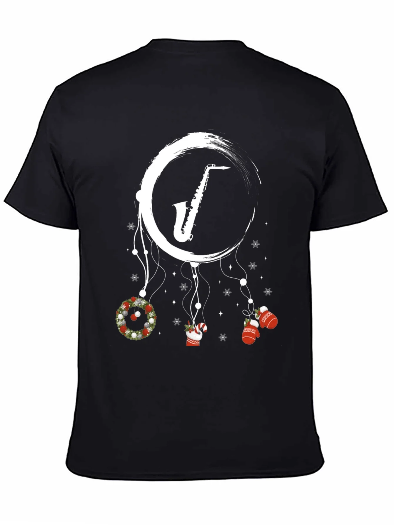 Rebbecca Saxophone Christmas T-Shirt