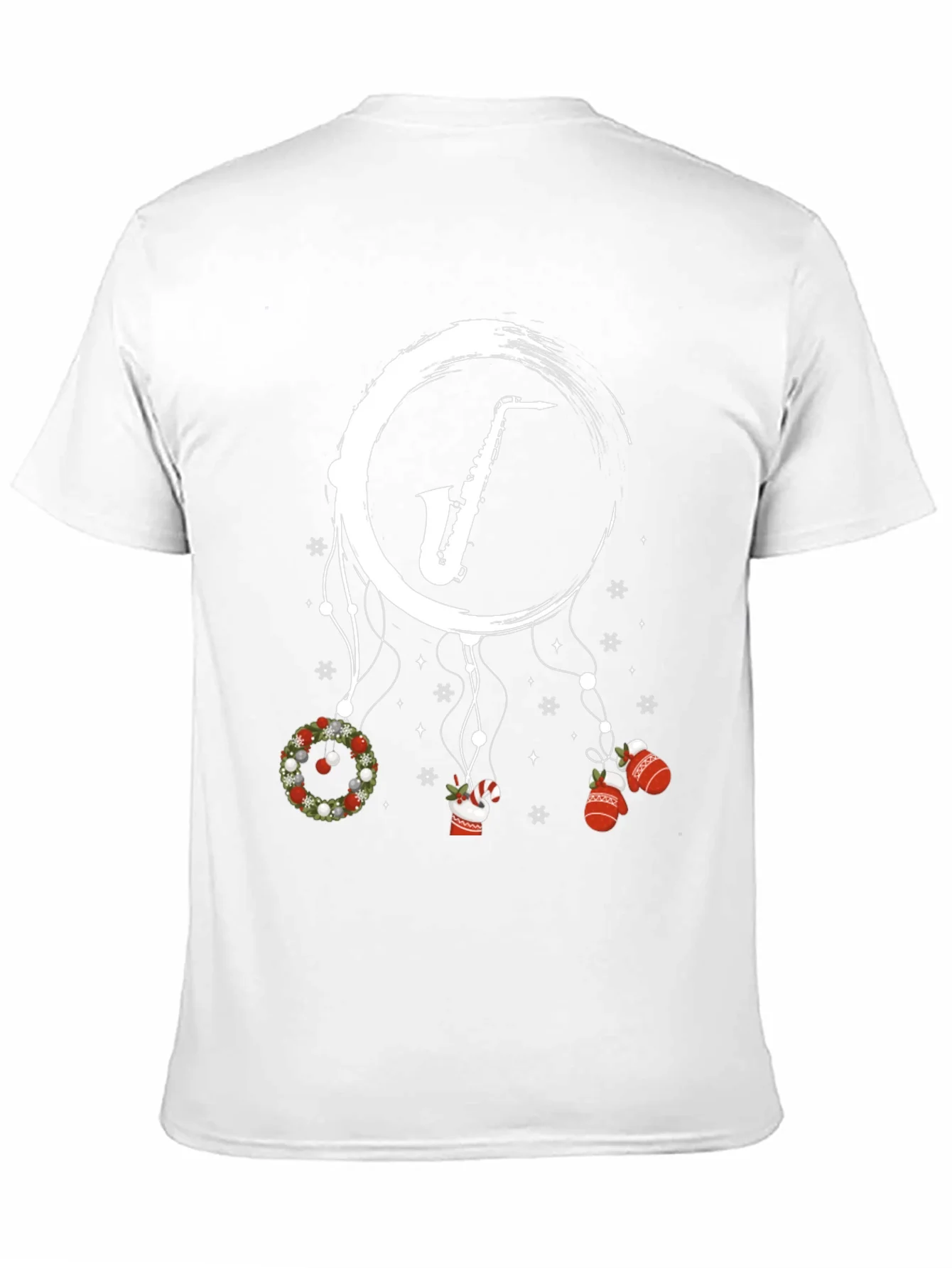 Rebbecca Saxophone Christmas T-Shirt