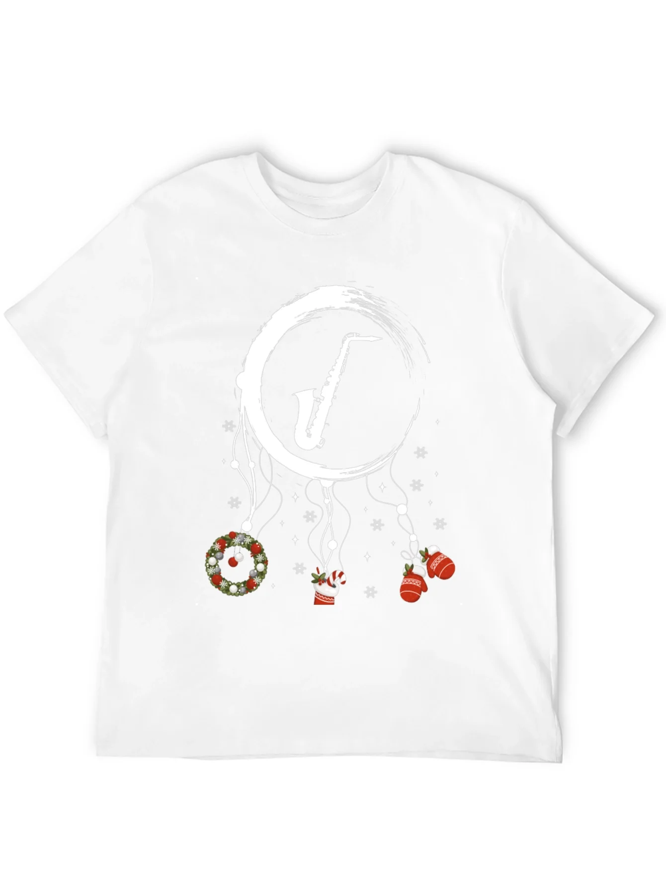 Rebbecca Saxophone Christmas T-Shirt