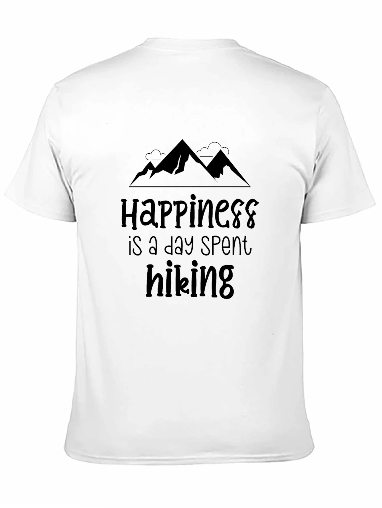 Rebbecca Happiness Hiking T-Shirt Black Comfort Fit