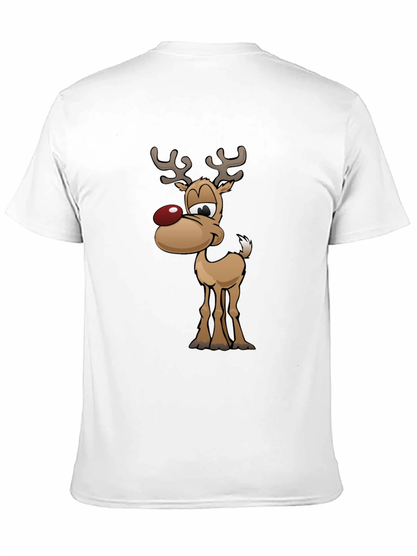 Rebbecca Festive Reindeer Graphic Tee - Holiday Fun!