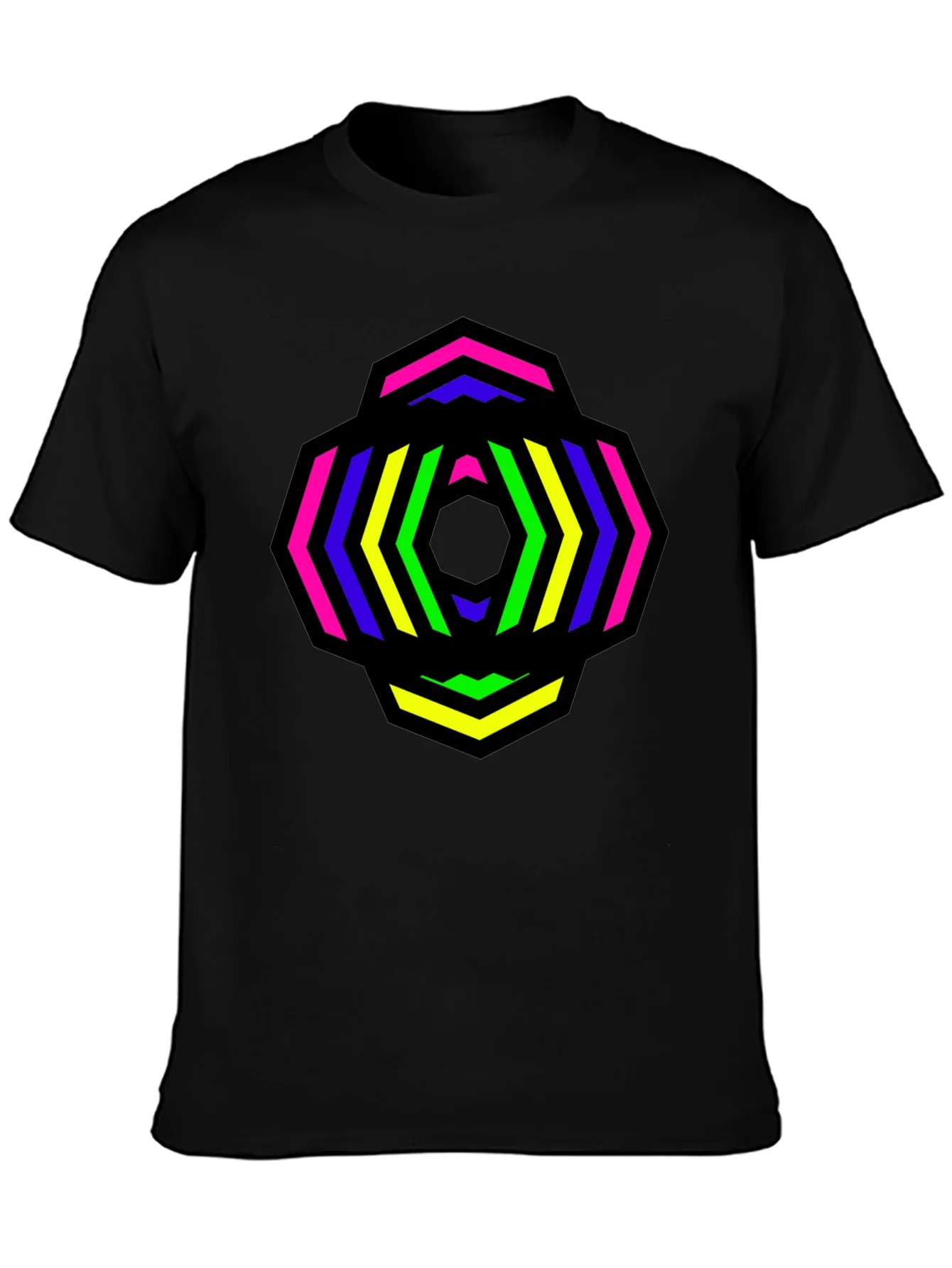Rebbecca Geometric Pattern T-Shirt
