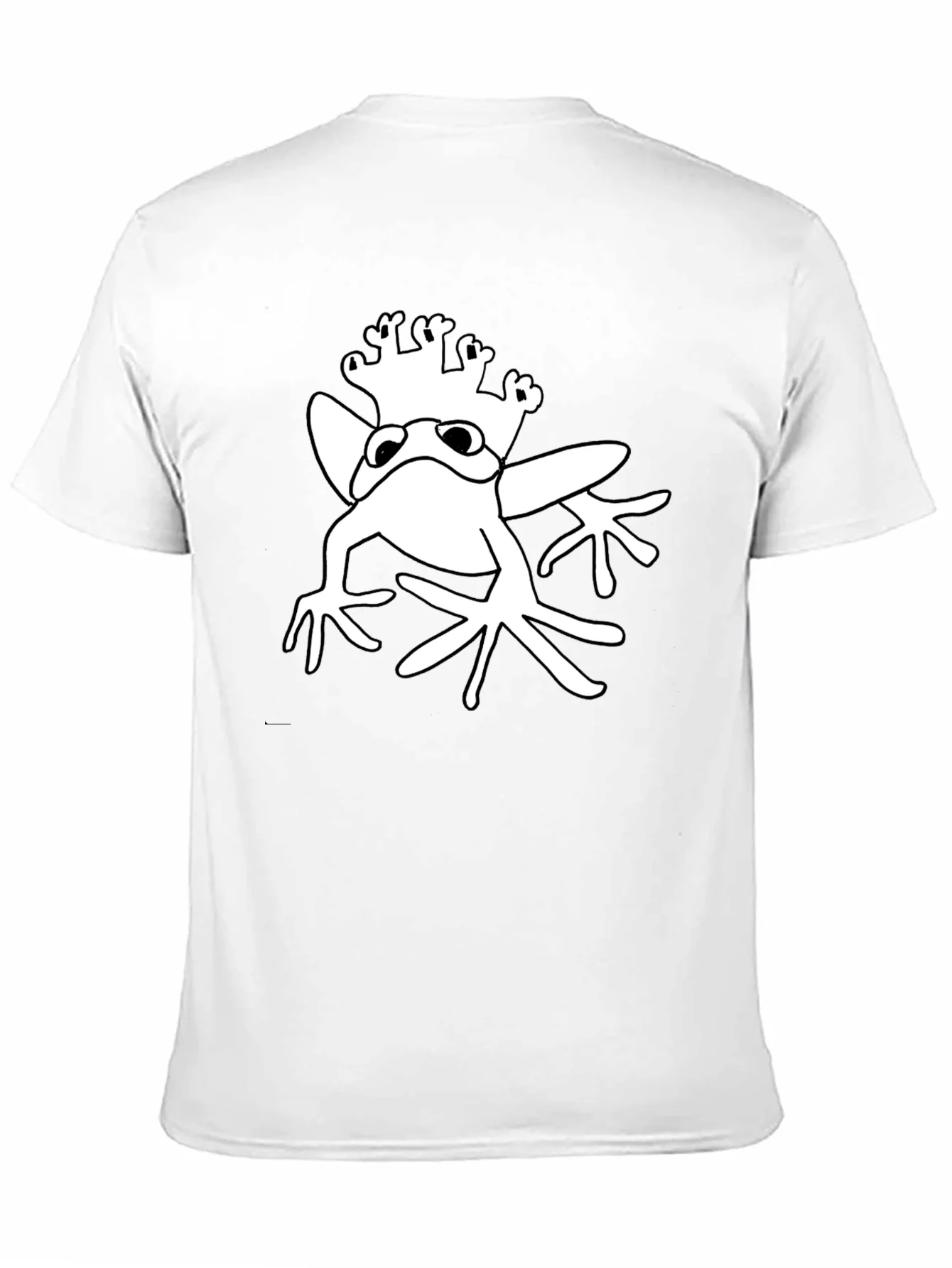 Rebbecca Frog Prince Graphic Tee - Black Cotton T-Shirt