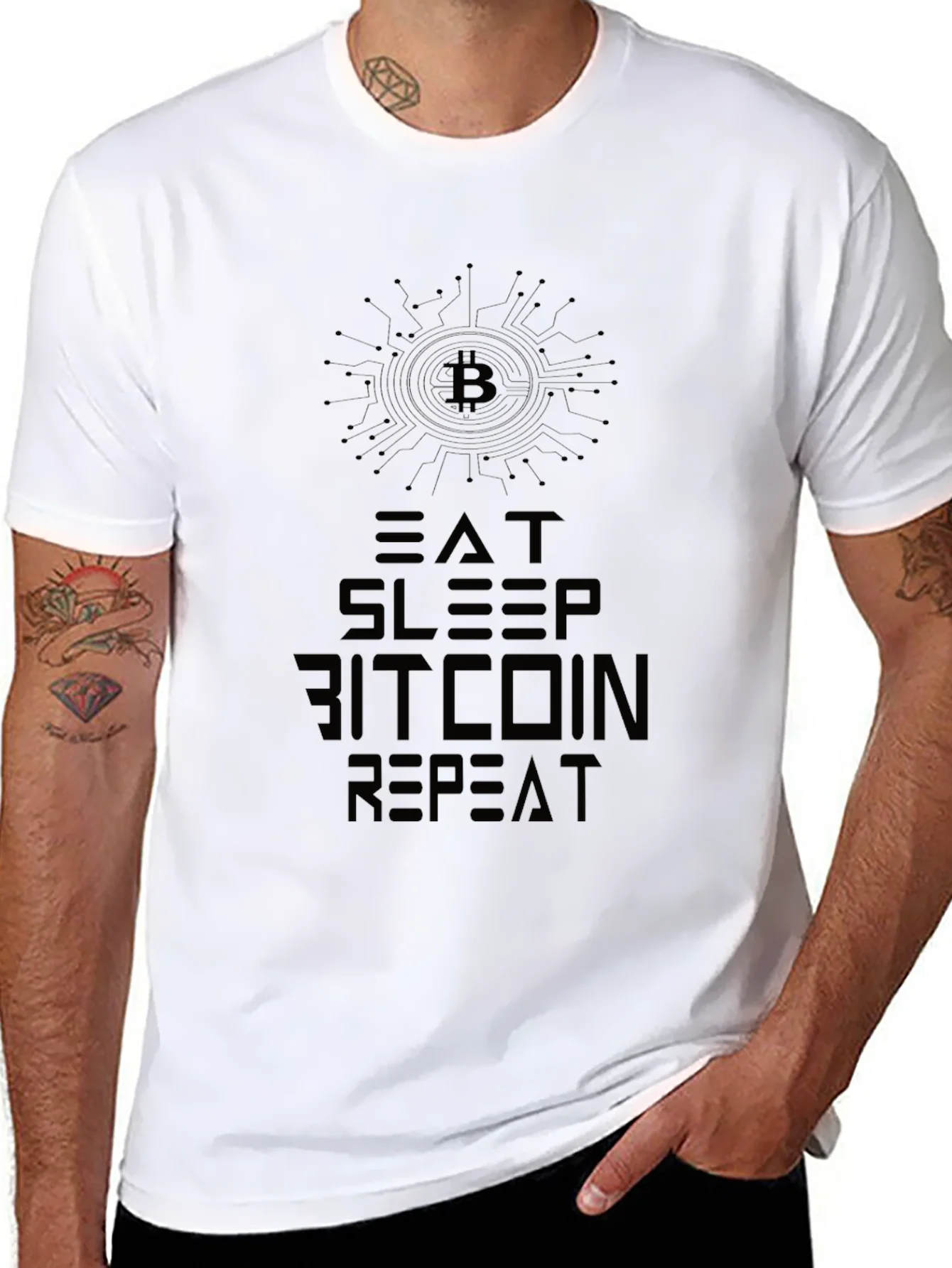 Camiseta Bitcoin - Come Duerme Bitcoin Repite