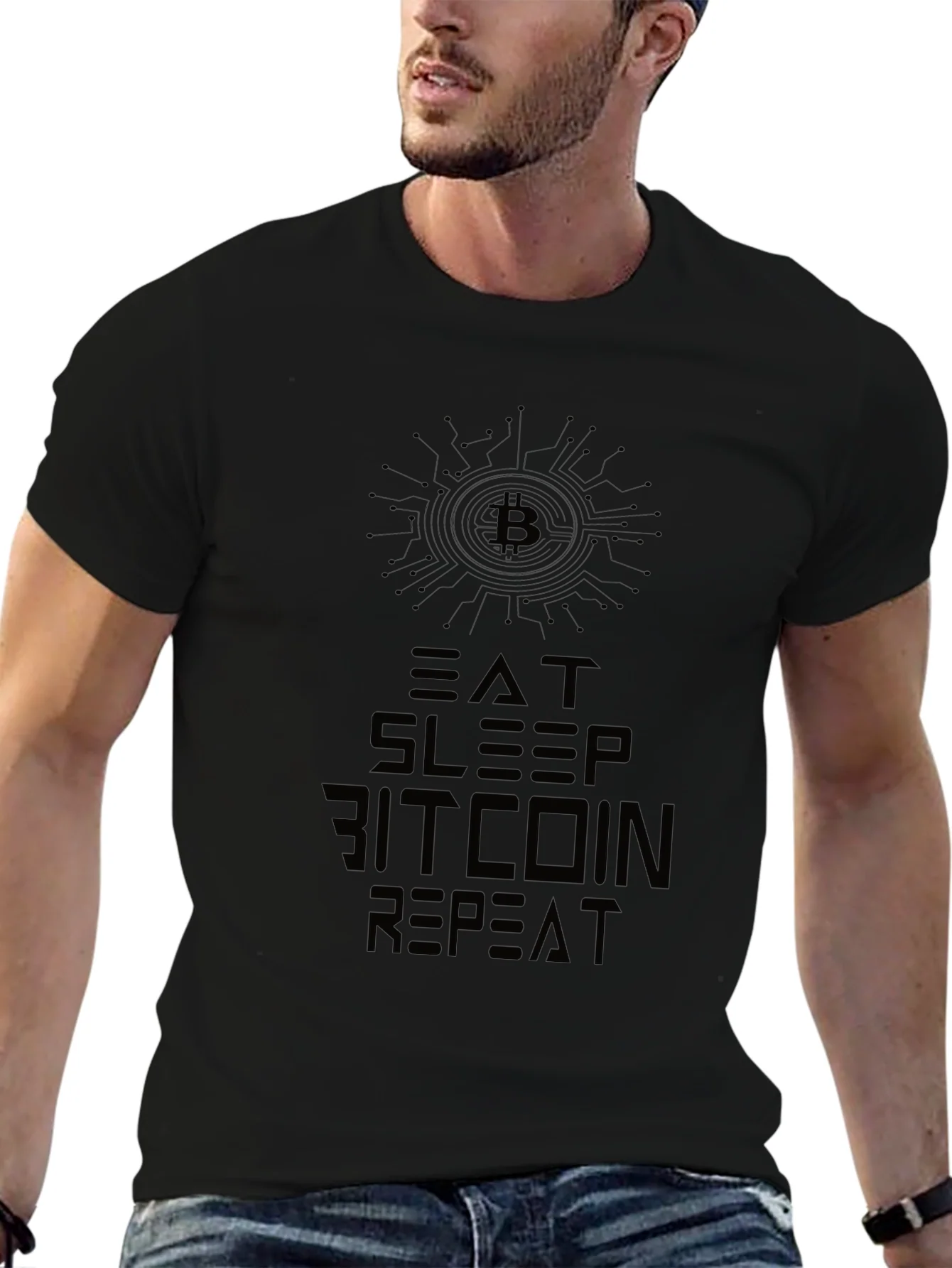 Camiseta Bitcoin - Come Duerme Bitcoin Repite