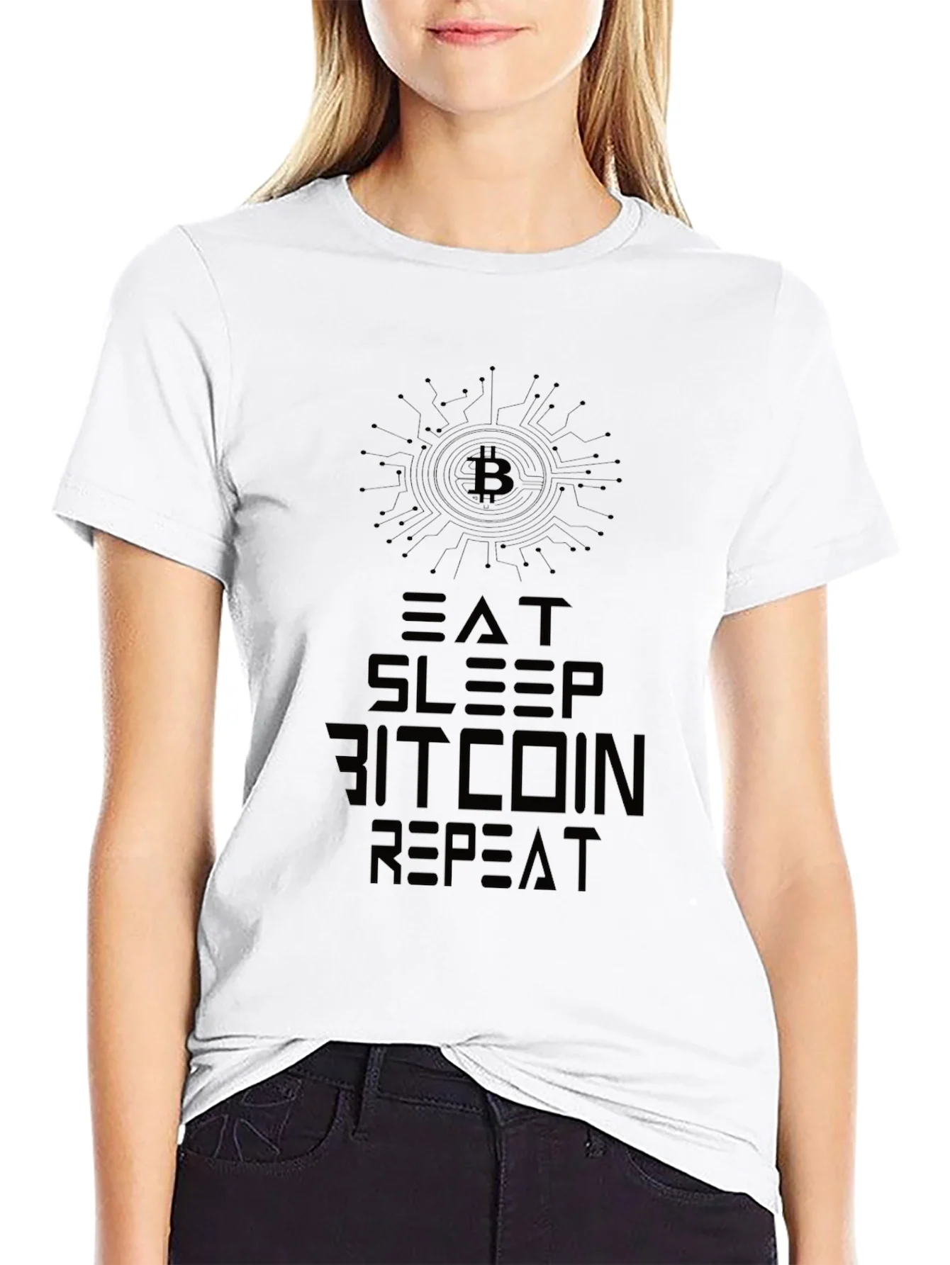 Camiseta Bitcoin - Come Duerme Bitcoin Repite