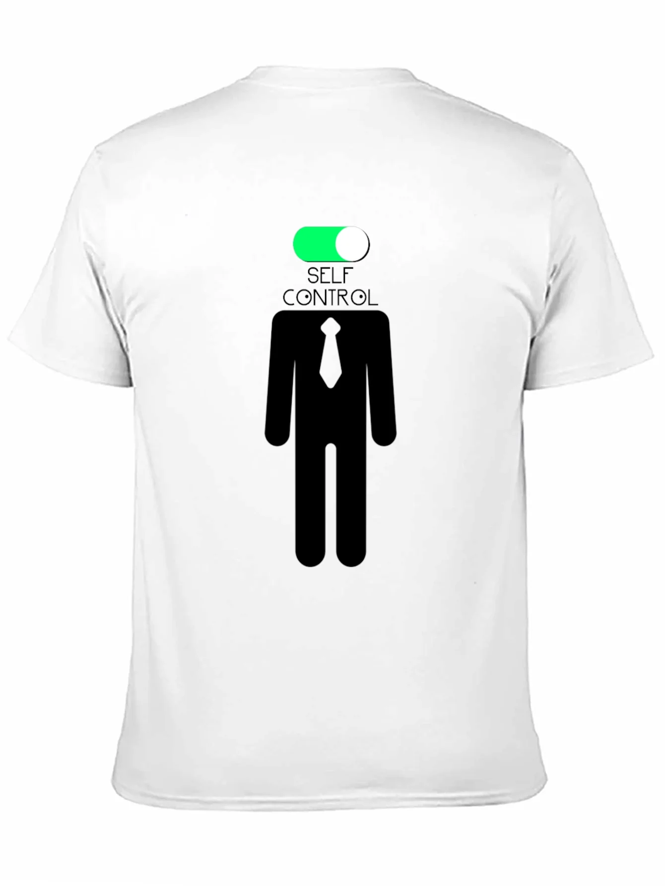 Camiseta Negra Autocontrol Activado