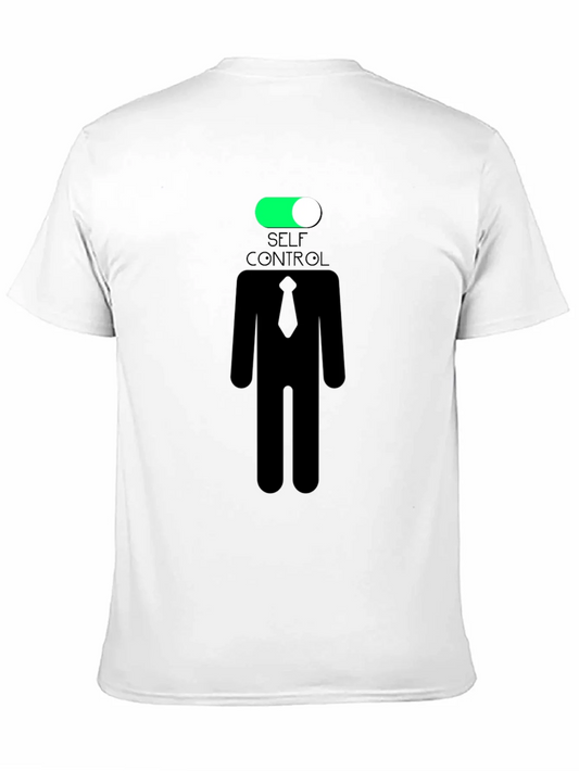 Camiseta Negra Autocontrol Activado