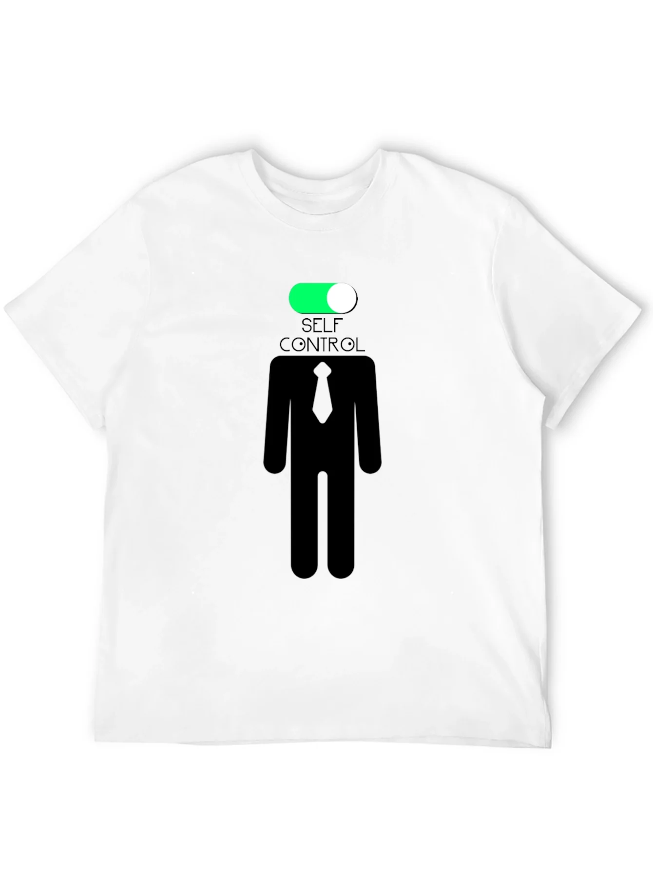 Camiseta Negra Autocontrol Activado