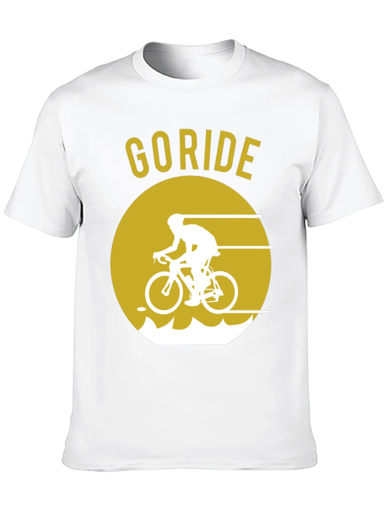 Rebbecca Go Ride Black T-Shirt | Cycling Design