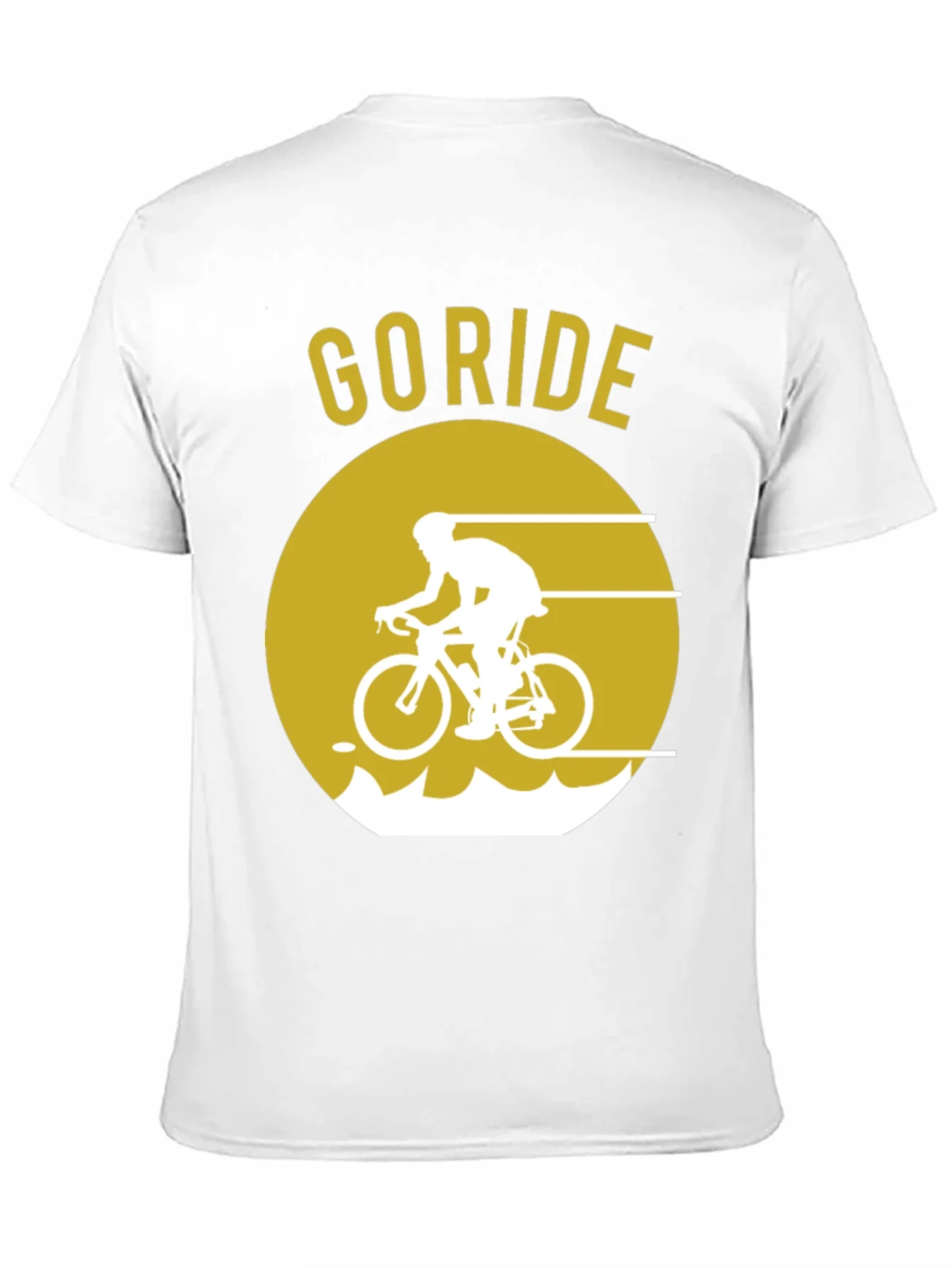 Rebbecca Go Ride Black T-Shirt | Cycling Design