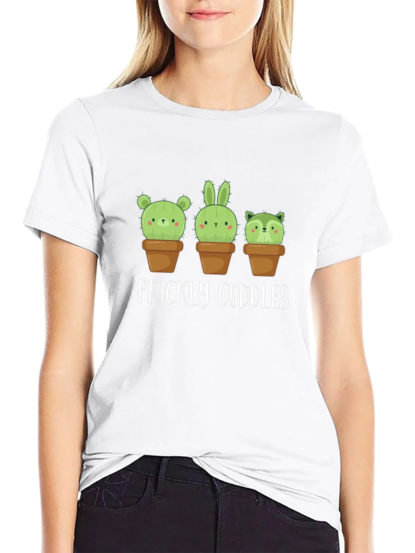 Rebbecca Prickly Cuddles Black T-Shirt