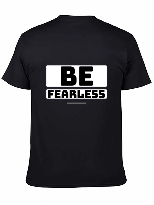 Rebbecca Be Fearless Black Graphic T-Shirt