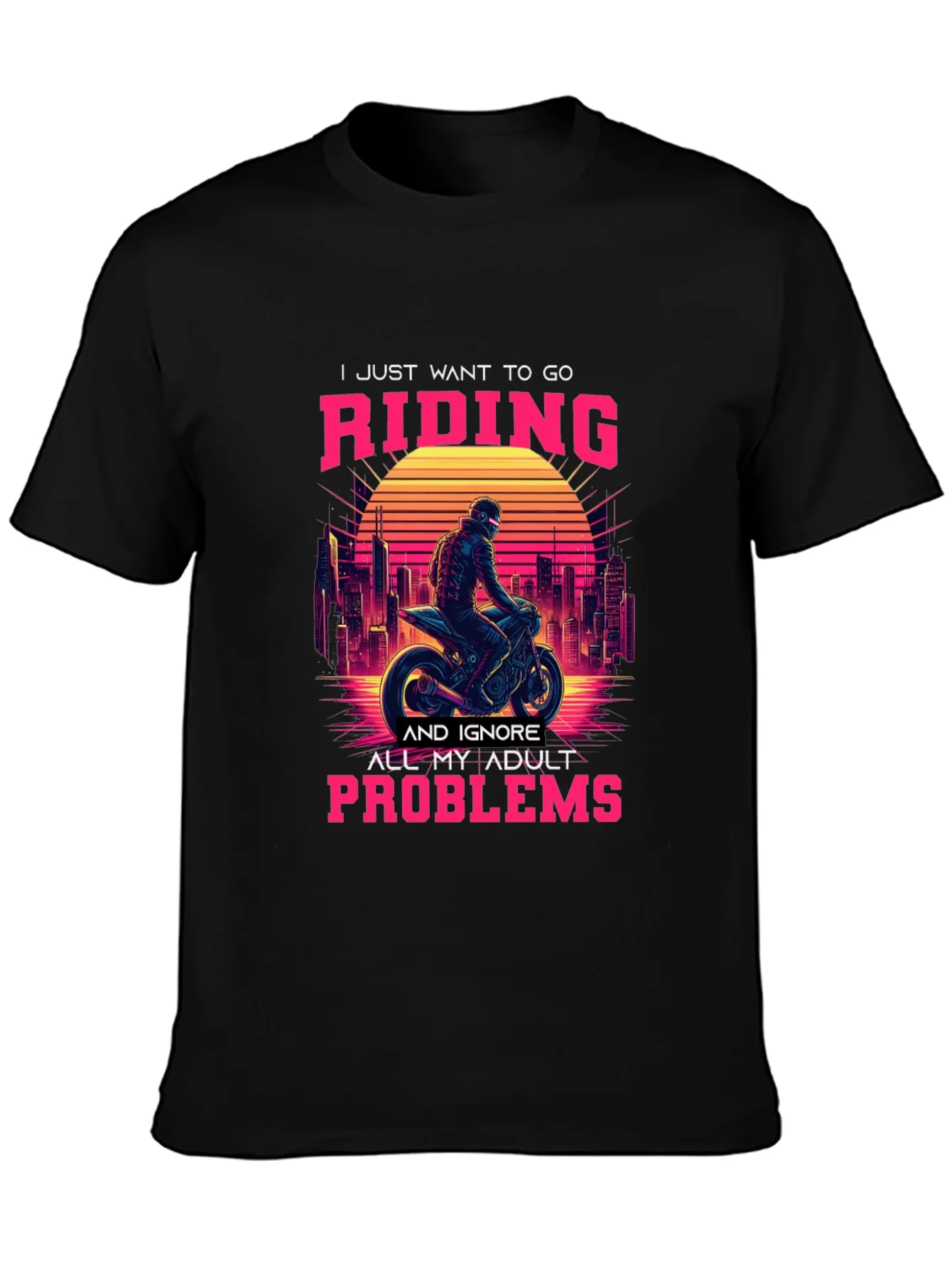 Rebbecca Ride Away Adulting T-Shirt
