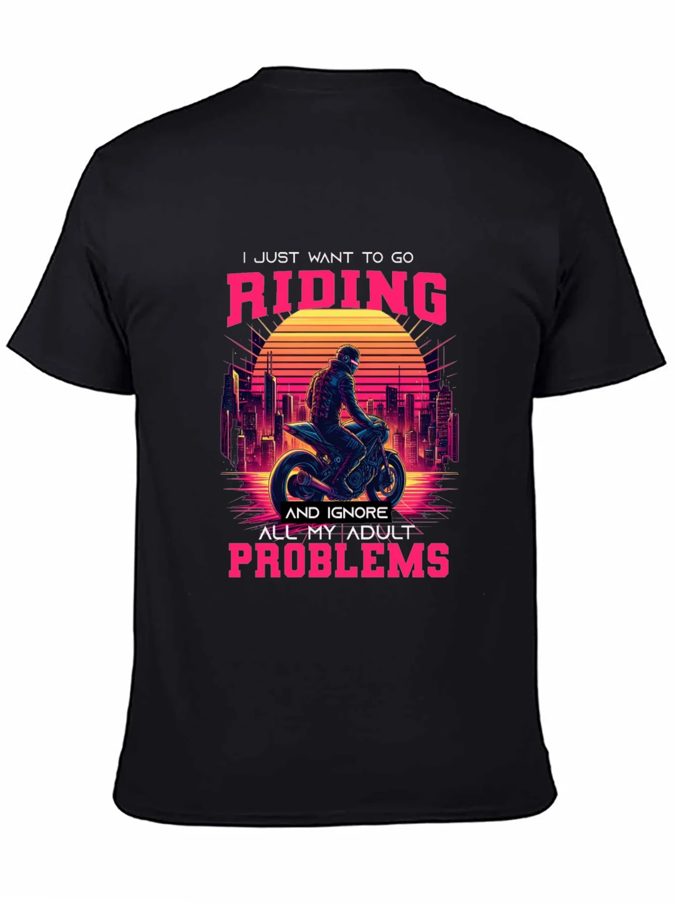 Rebbecca Ride Away Adulting T-Shirt