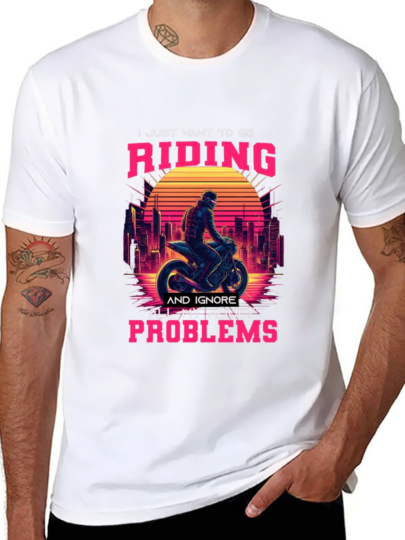 Rebbecca Ride Away Adulting T-Shirt