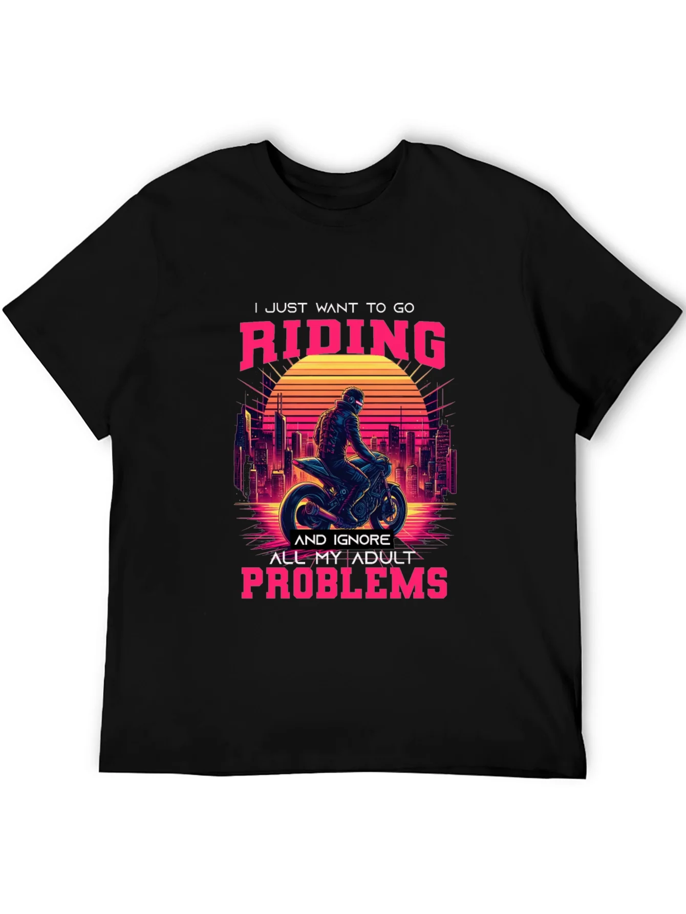 Rebbecca Ride Away Adulting T-Shirt