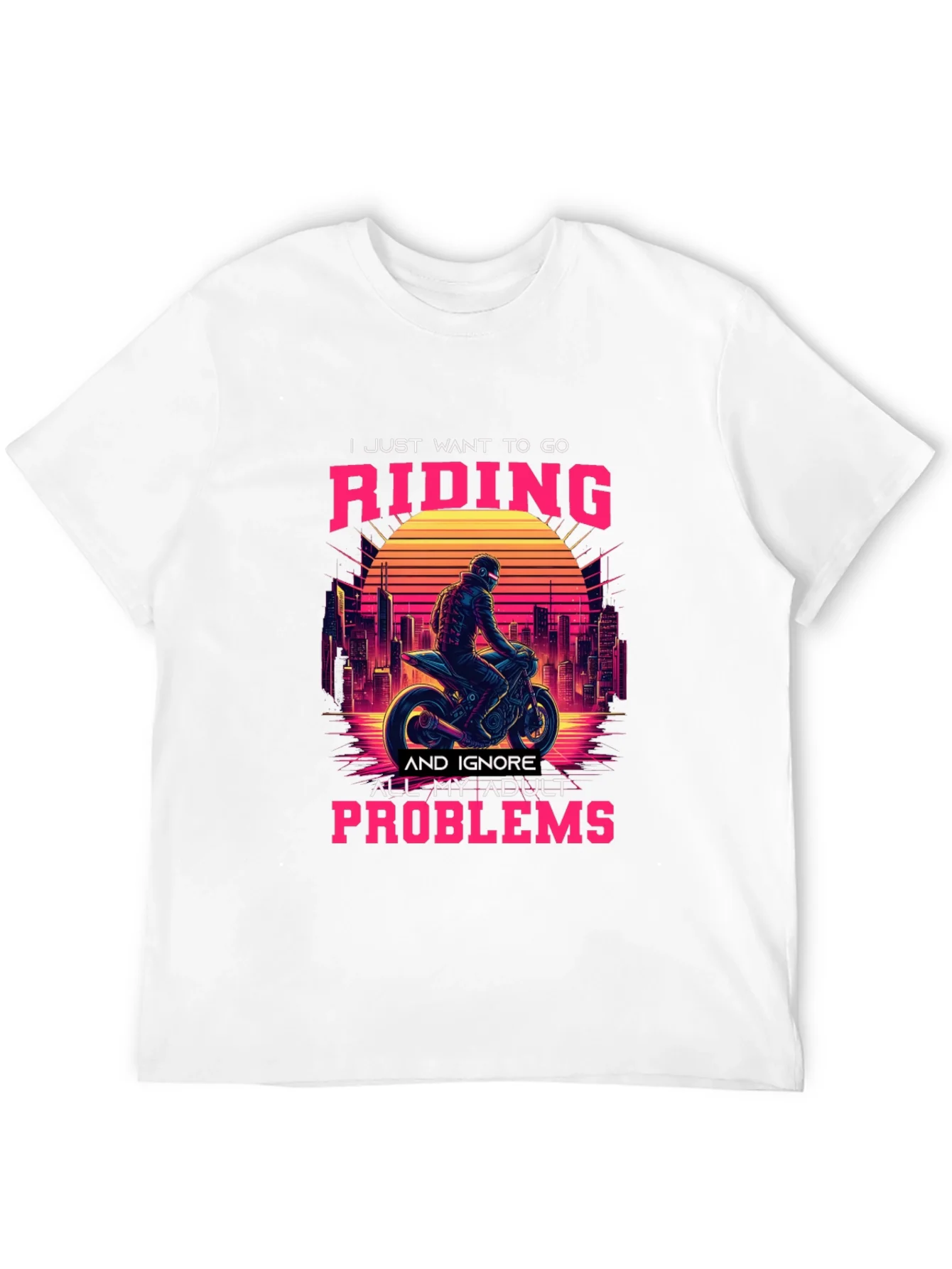Rebbecca Ride Away Adulting T-Shirt