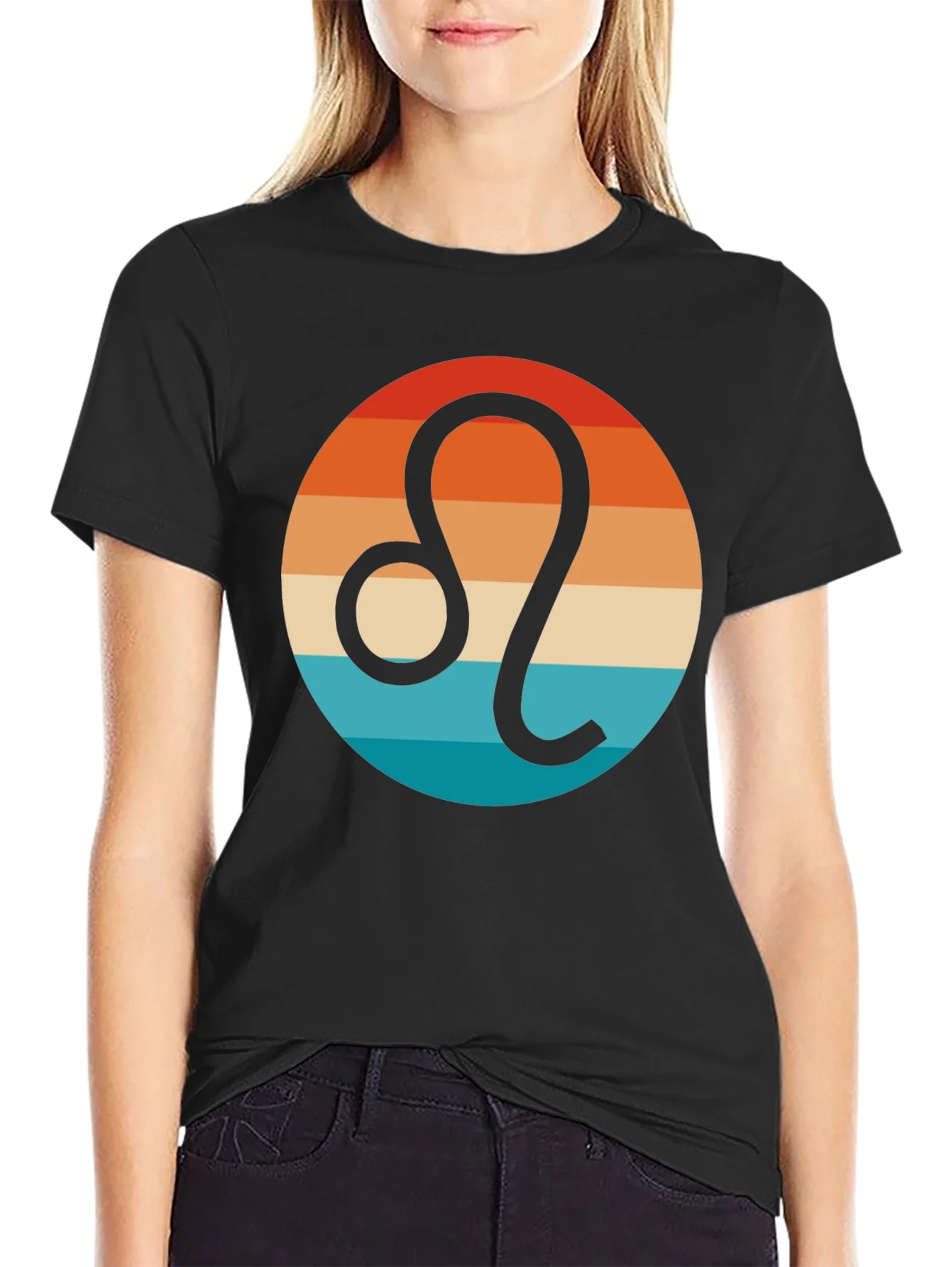 Rebbecca Retro Leo Zodiac T-Shirt - Stylish Astrology Tee