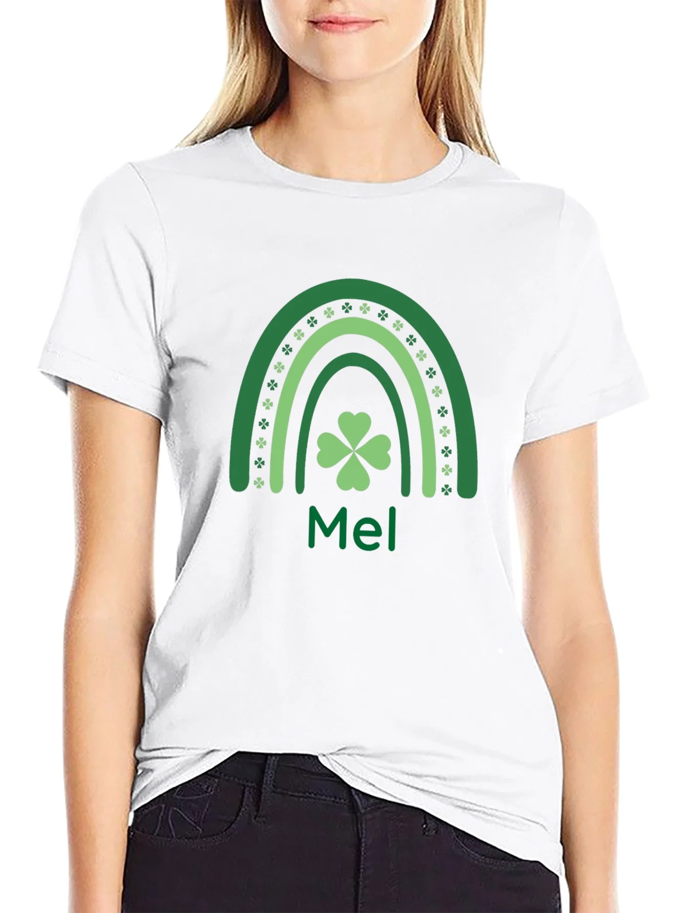 Rebbecca St. Patricks Day Mel Rainbow T-Shirt