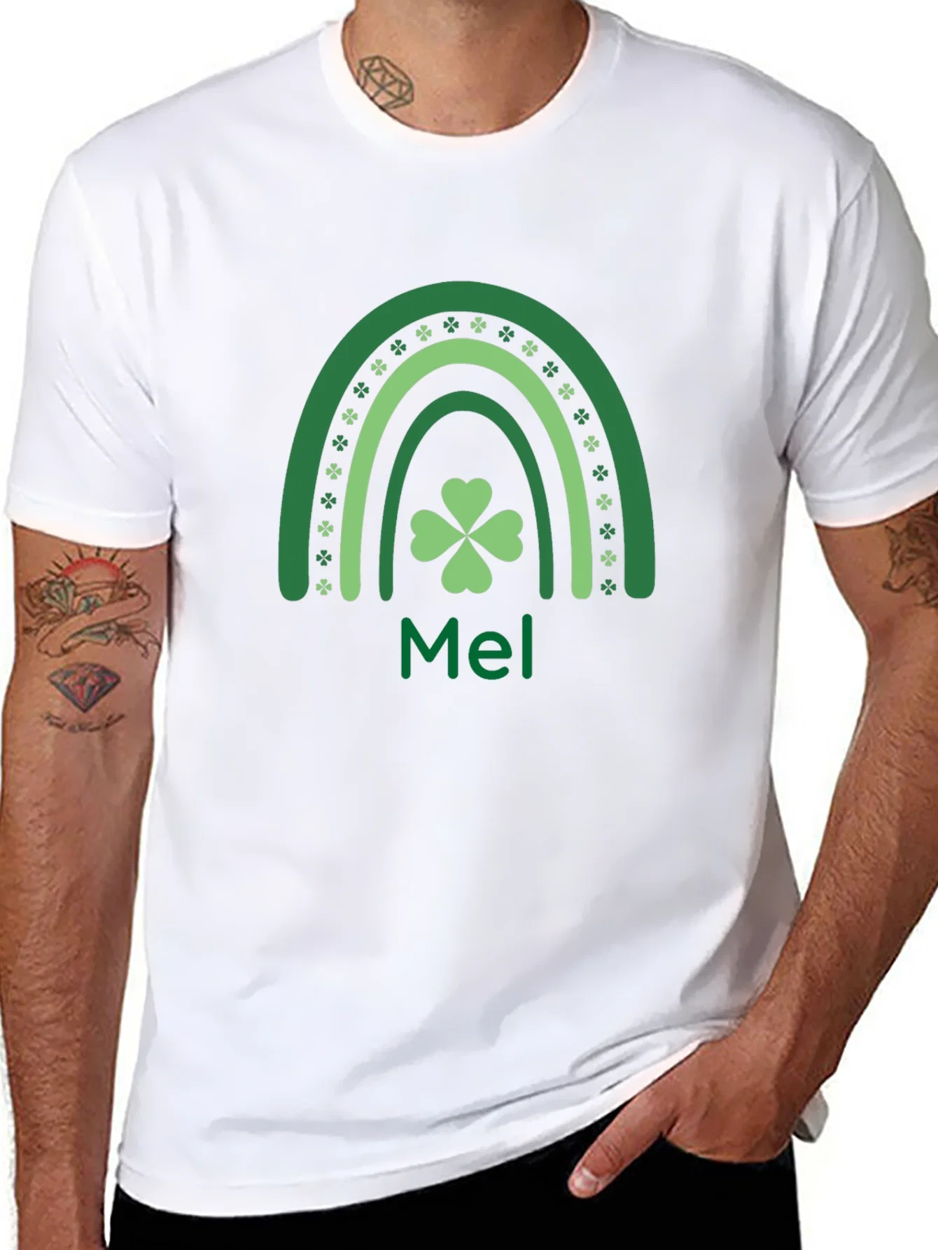 Rebbecca St. Patricks Day Mel Rainbow T-Shirt