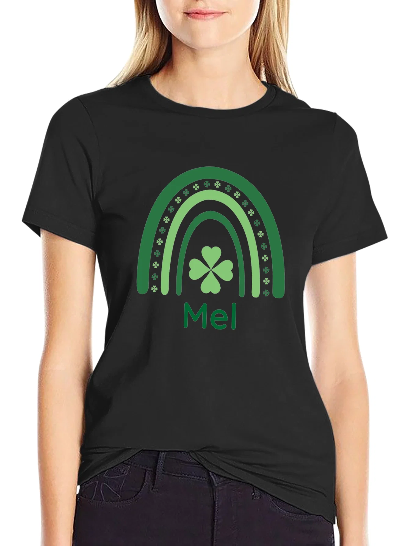 Rebbecca St. Patricks Day Mel Rainbow T-Shirt