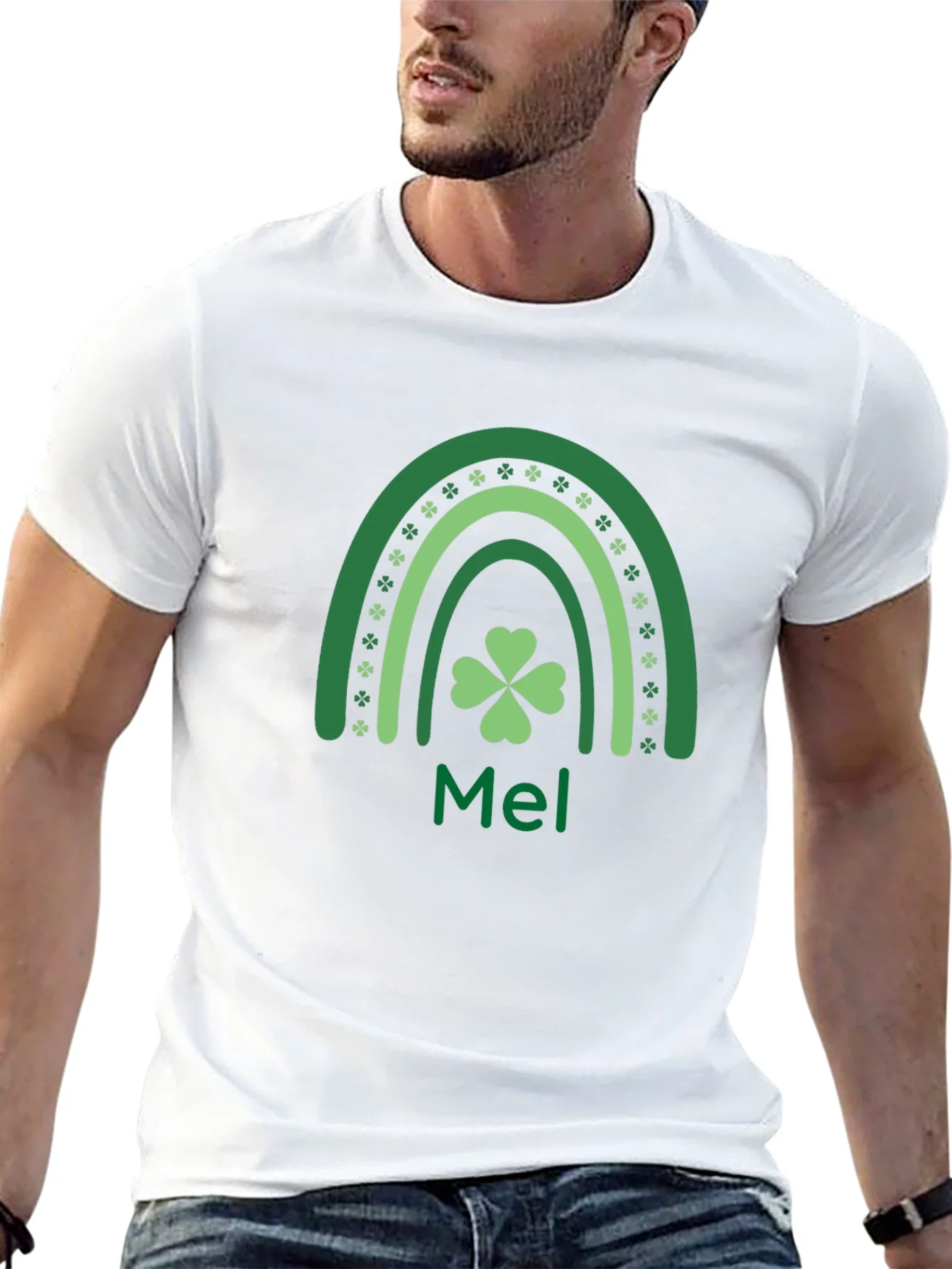 Rebbecca St. Patricks Day Mel Rainbow T-Shirt
