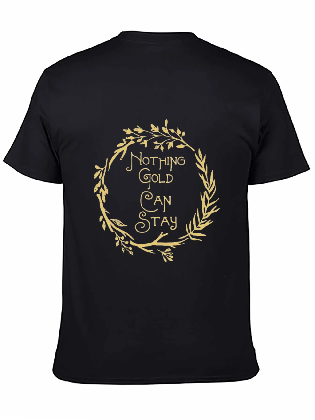 Rebbecca Nothing Gold Can Stay Graphic Tee