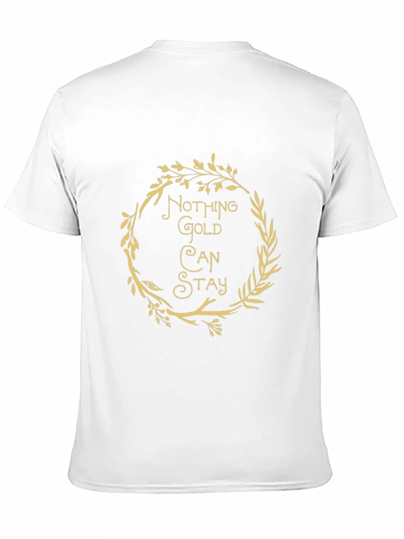 Rebbecca Nothing Gold Can Stay Graphic Tee