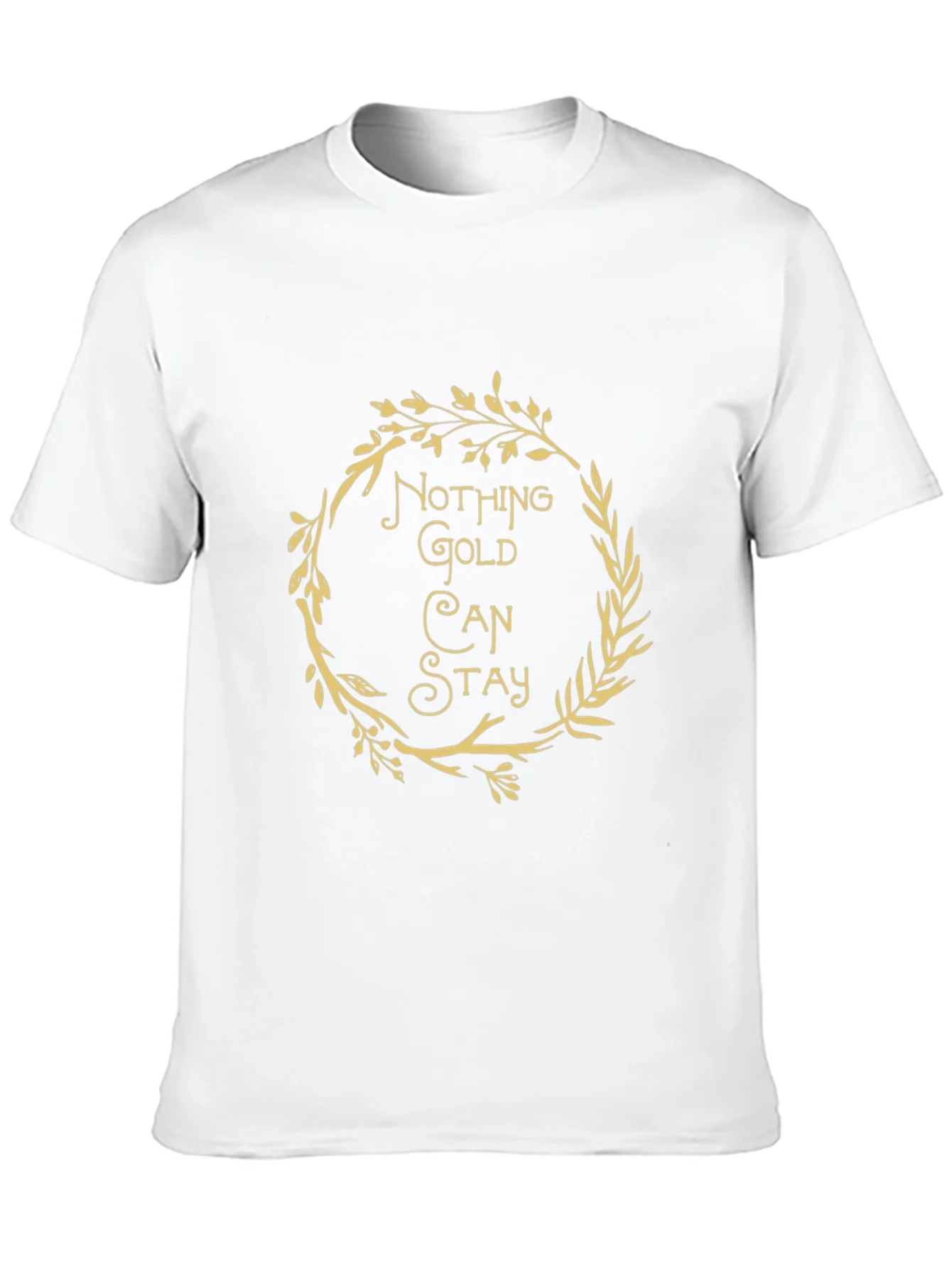 Rebbecca Nothing Gold Can Stay Graphic Tee