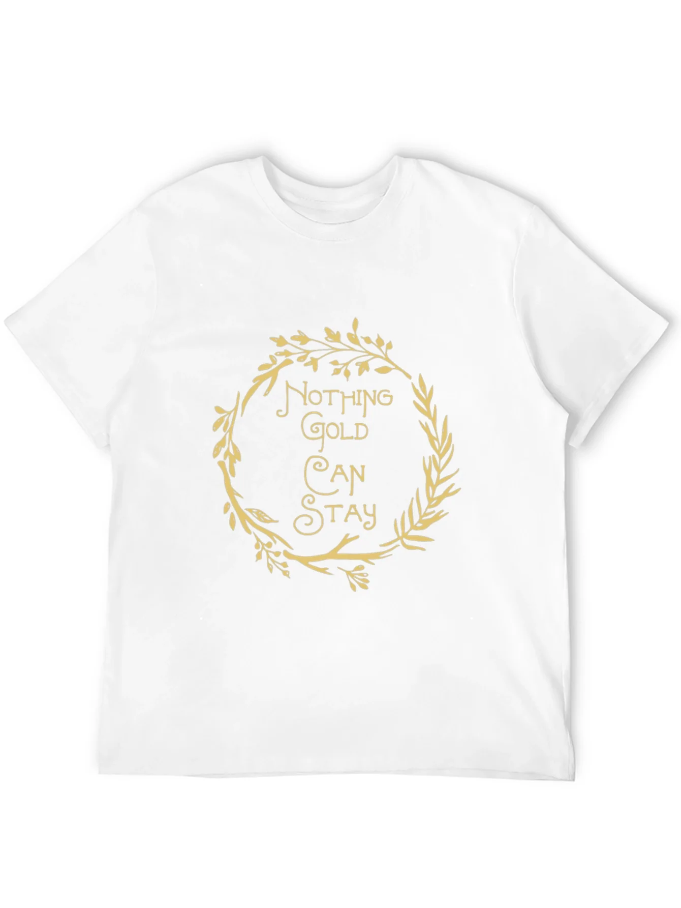 Rebbecca Nothing Gold Can Stay Graphic Tee