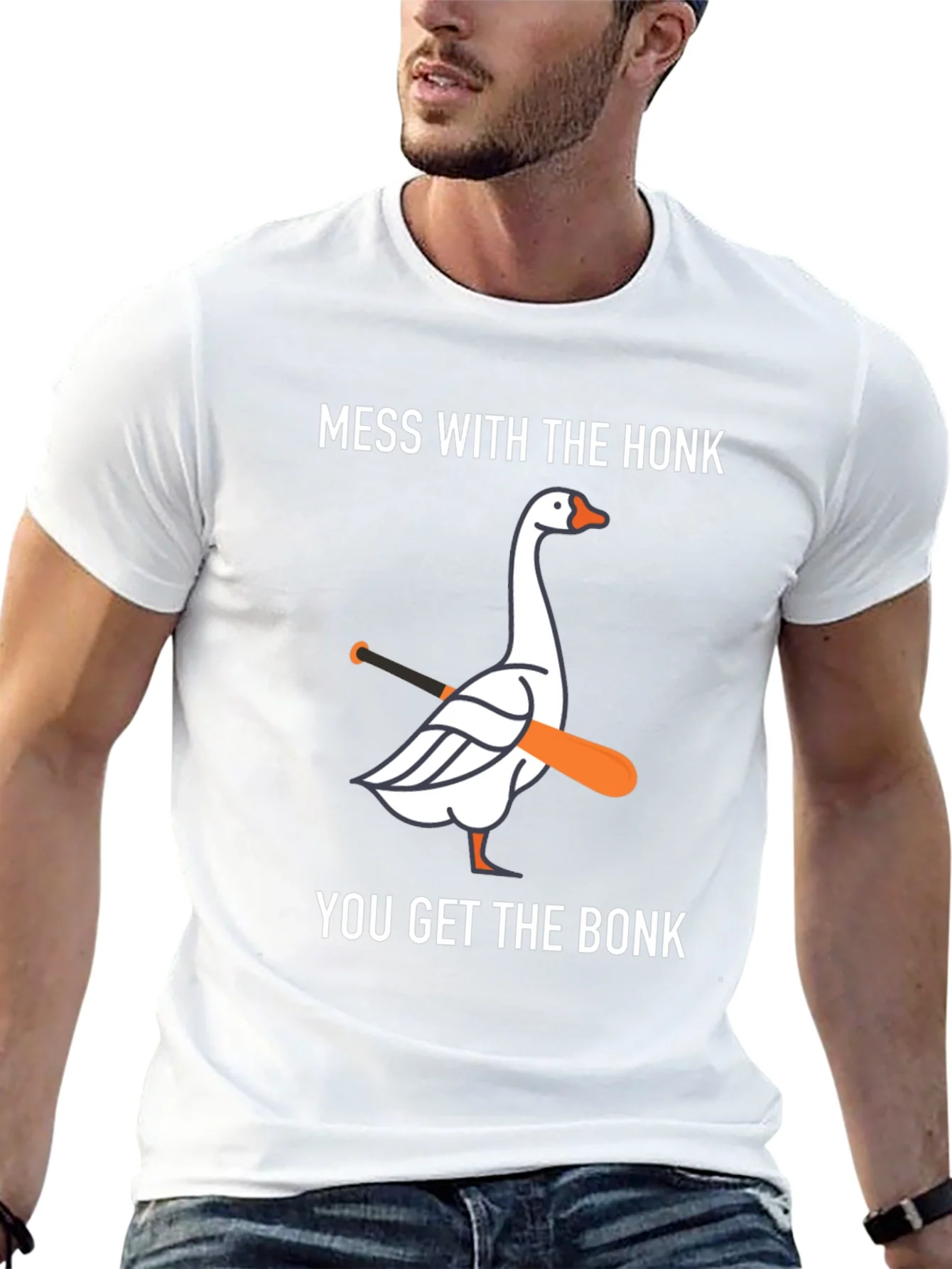 Rebbecca Mess with Honk You Get Bonk T-Shirt
