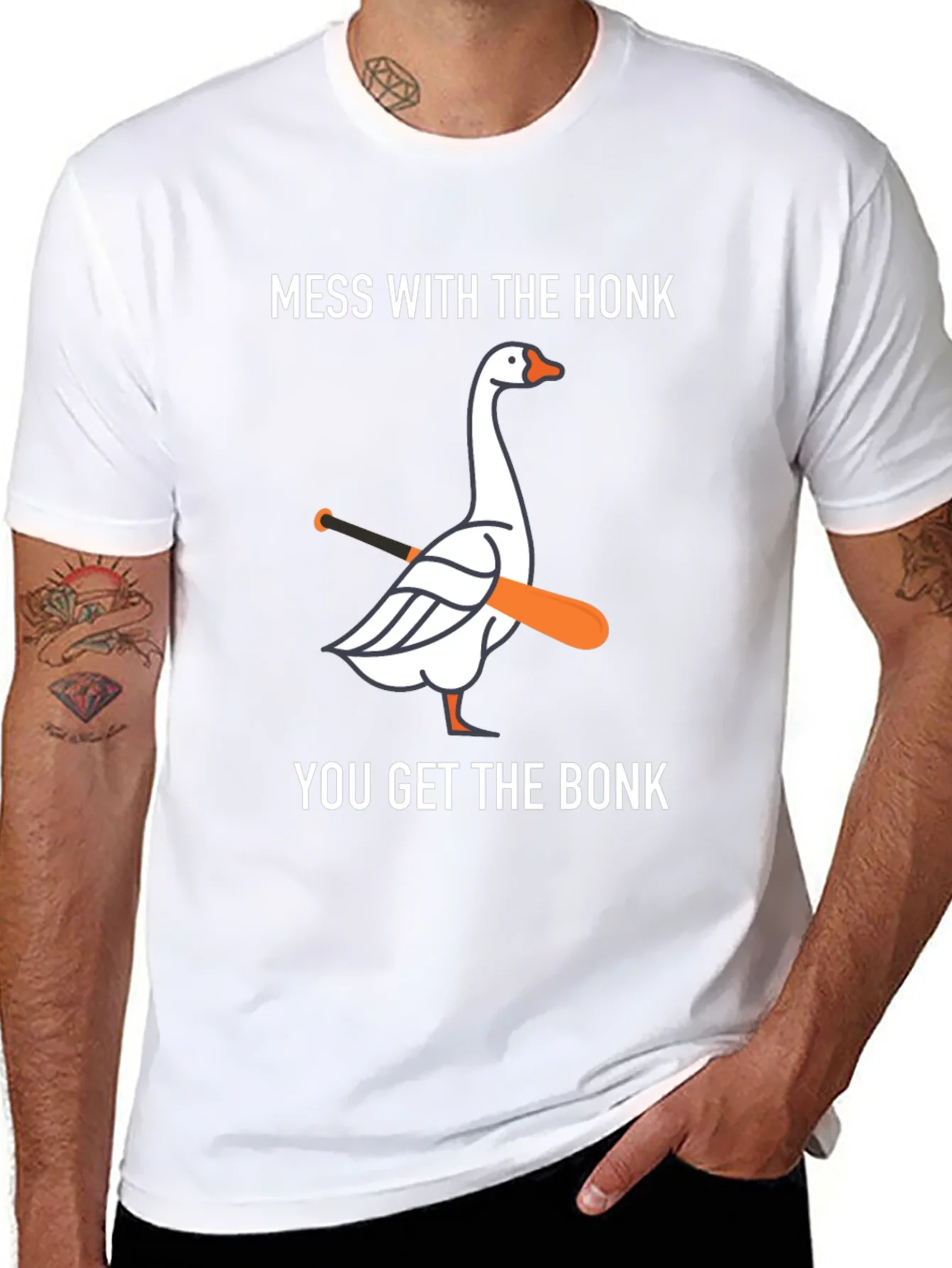Rebbecca Mess with Honk You Get Bonk T-Shirt