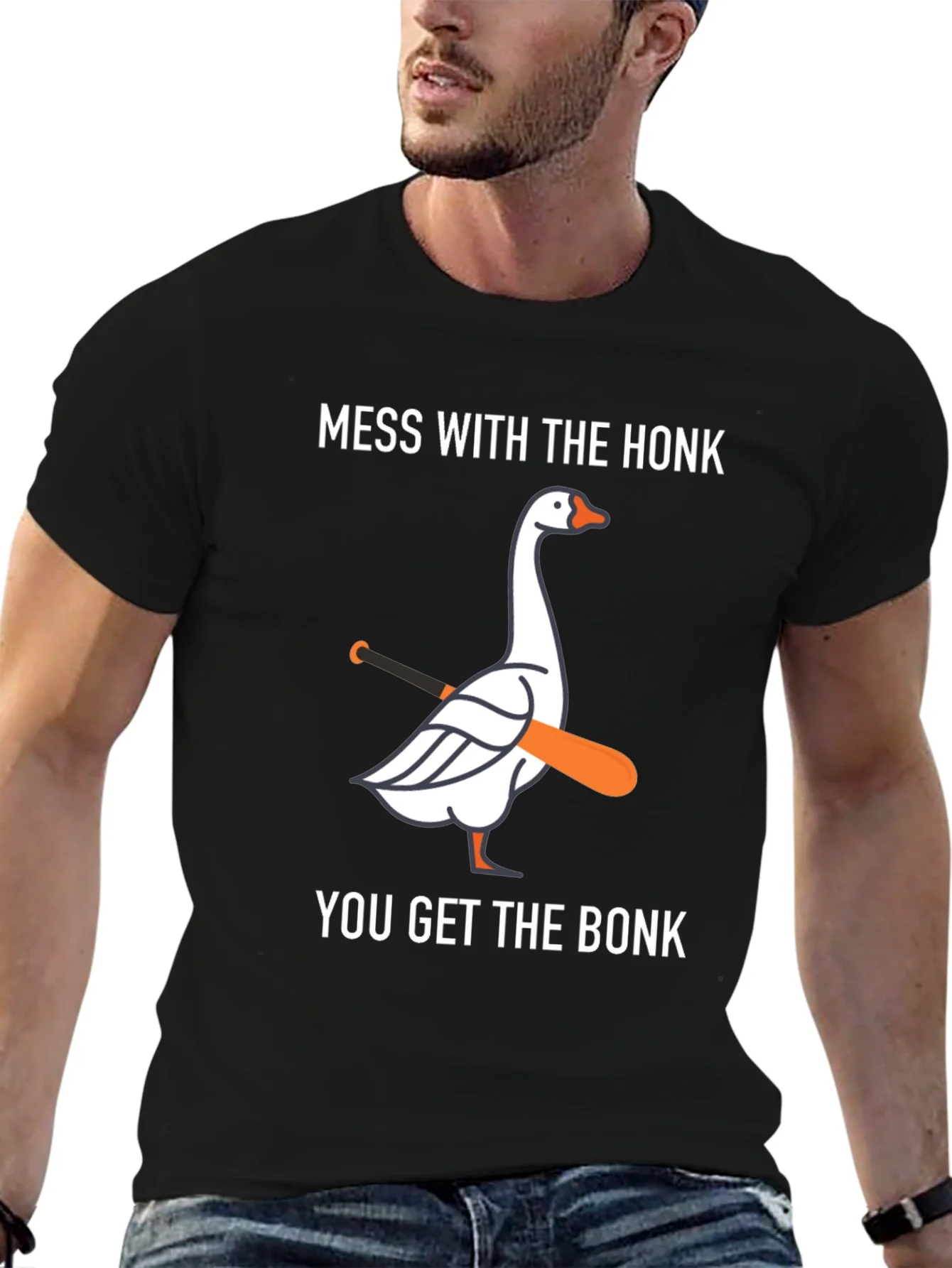 Rebbecca Mess with Honk You Get Bonk T-Shirt