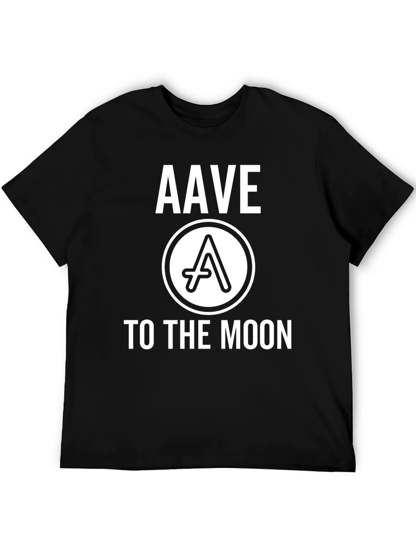 Camiseta Negra Aave: ?A la Luna!