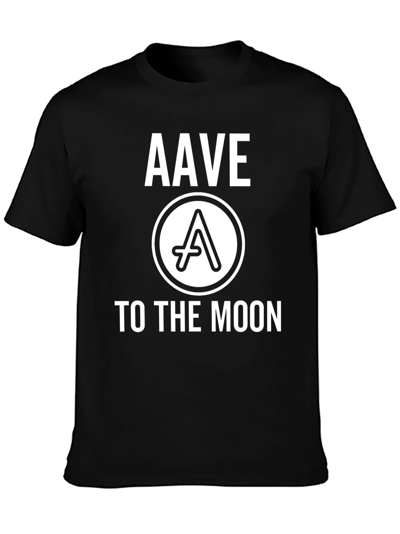 Camiseta Negra Aave: ?A la Luna!