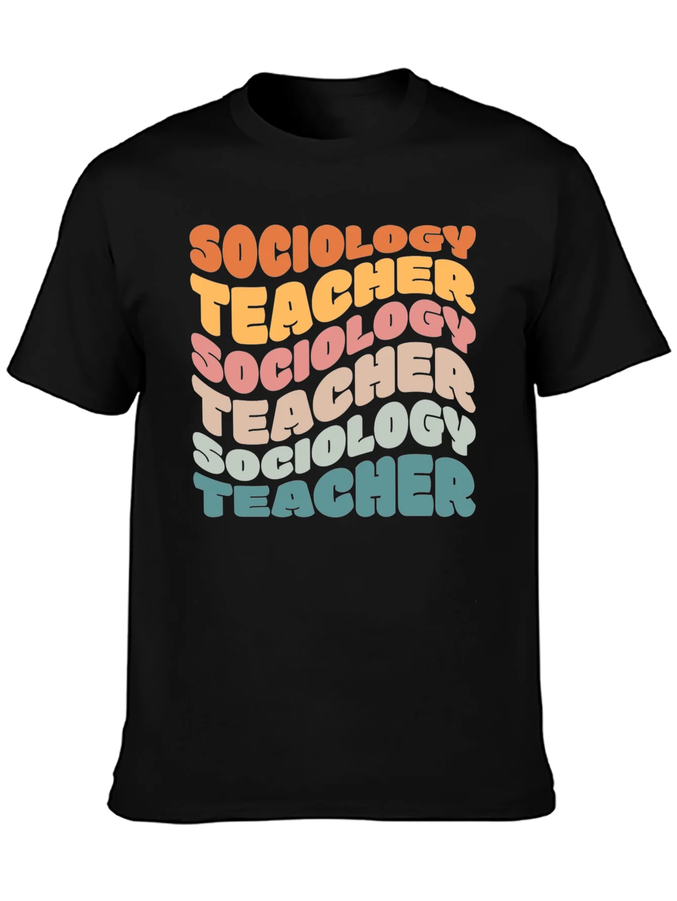 Camiseta Sociolog¨ªa Profesor Retro