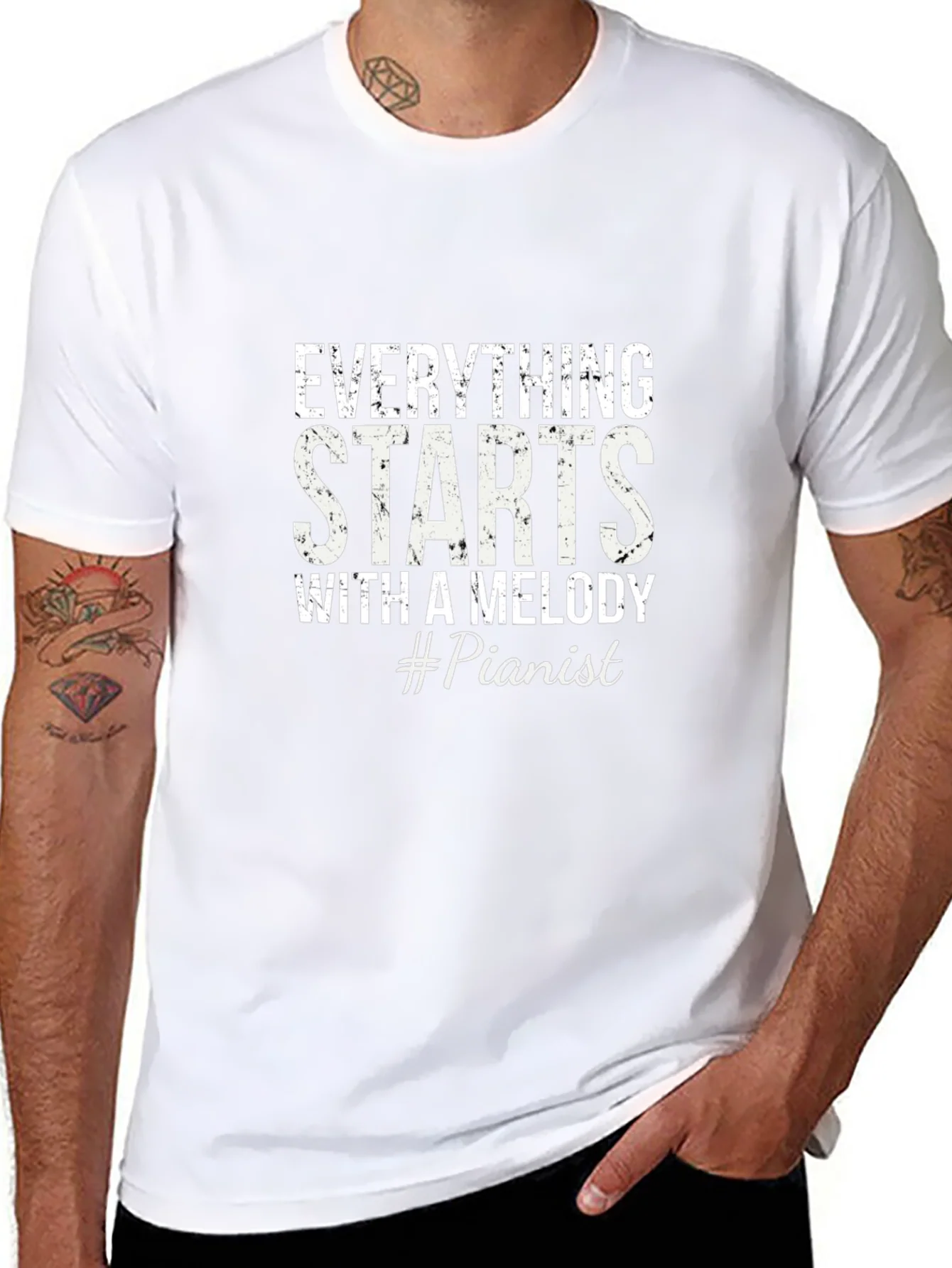 Rebbecca Everything Starts With A Melody T-Shirt