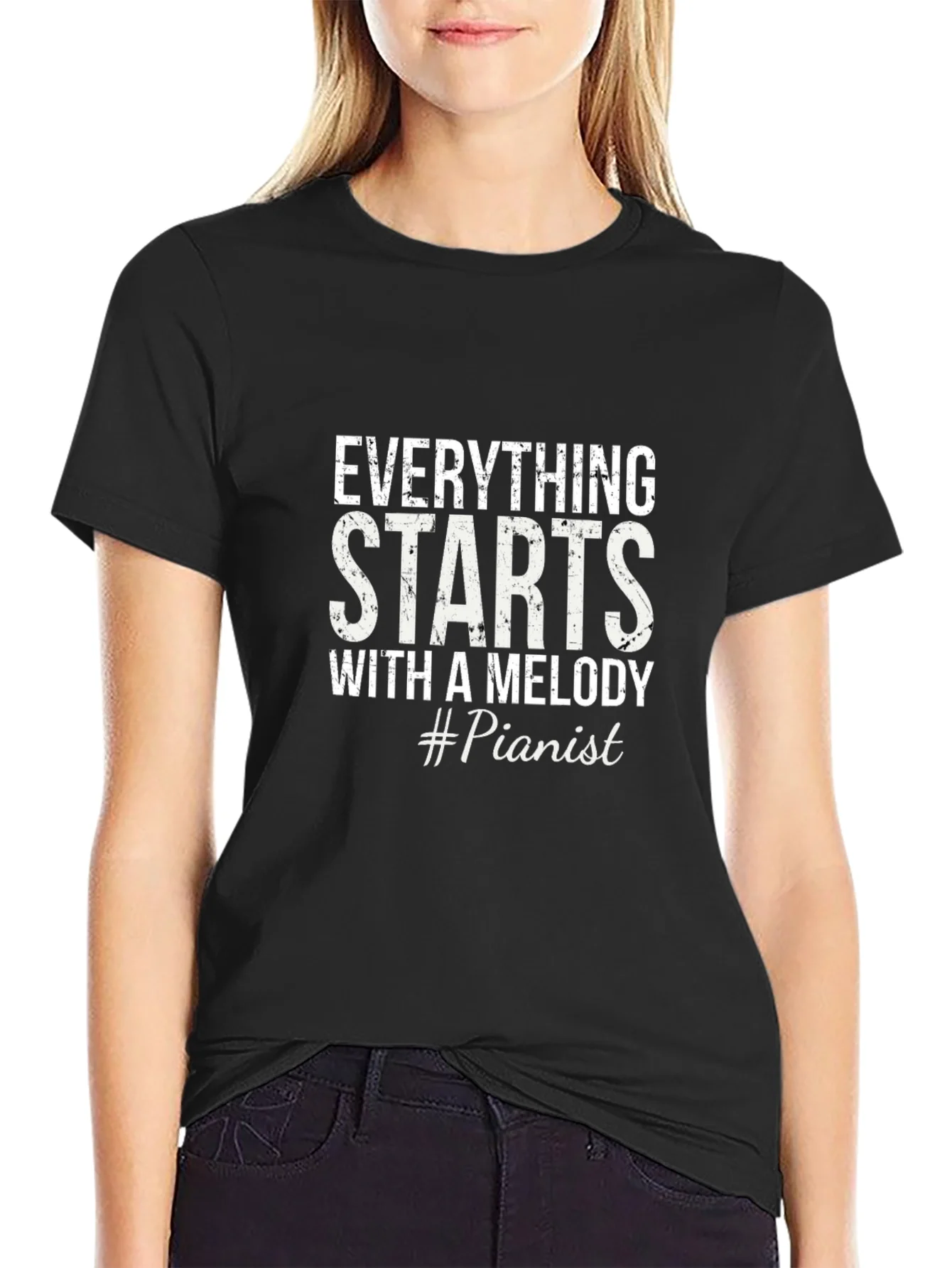 Rebbecca Everything Starts With A Melody T-Shirt