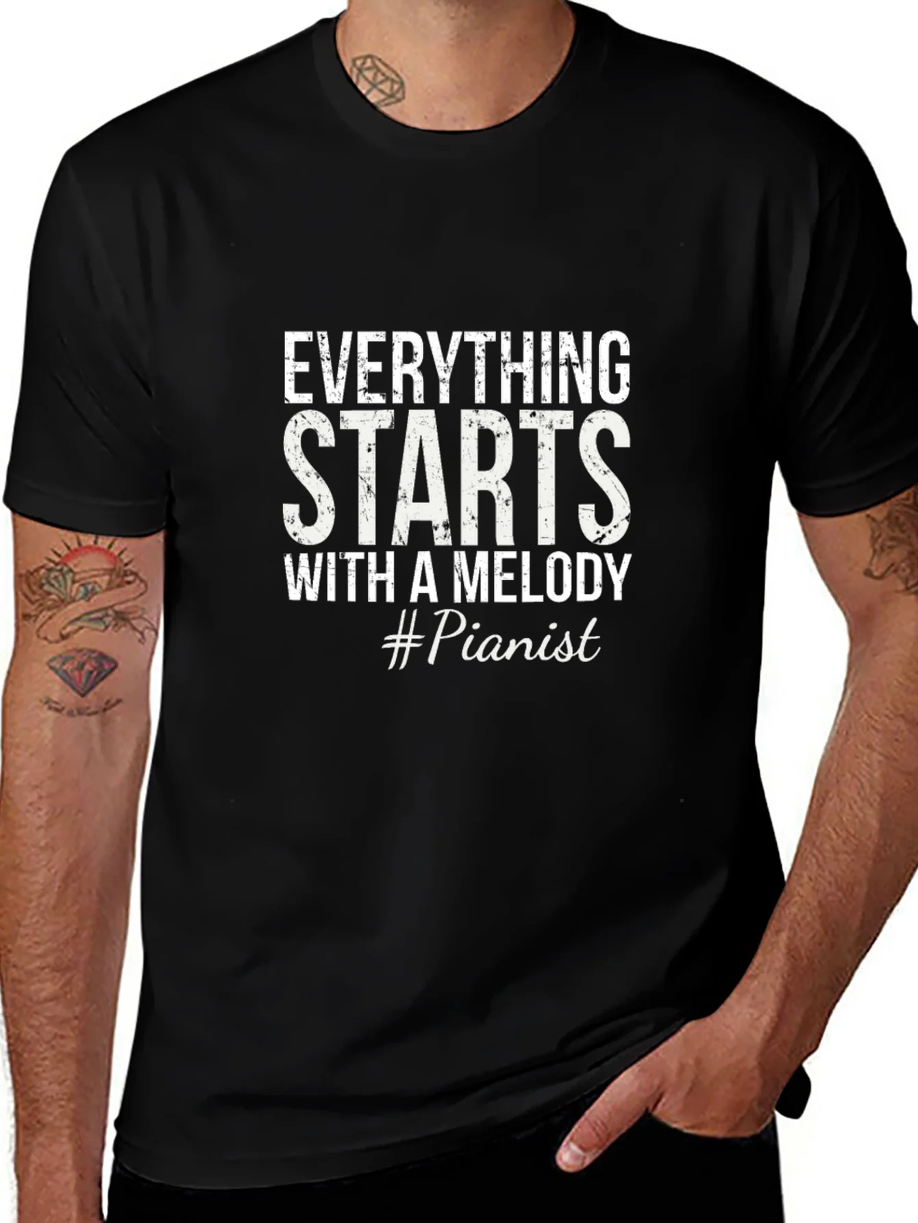 Rebbecca Everything Starts With A Melody T-Shirt