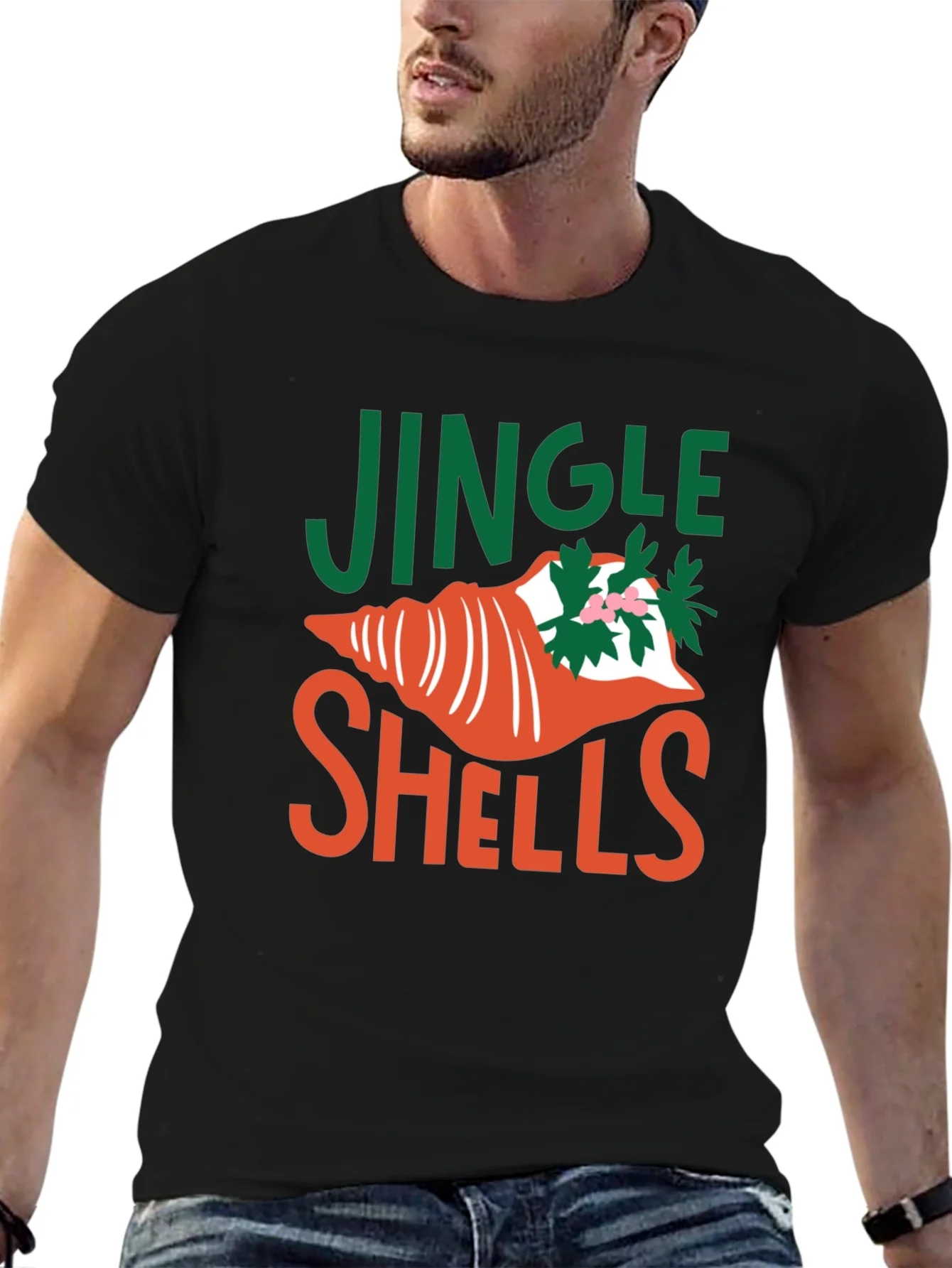 Camiseta Navide?a Jingle Shells