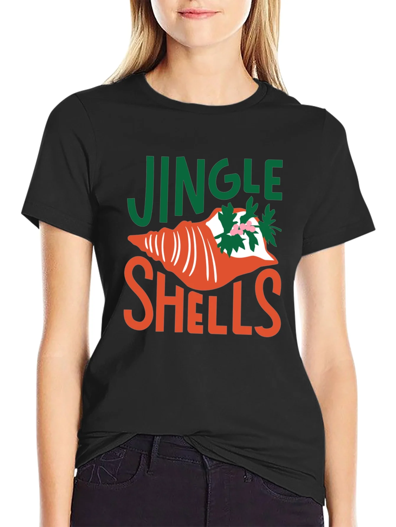 Camiseta Navide?a Jingle Shells