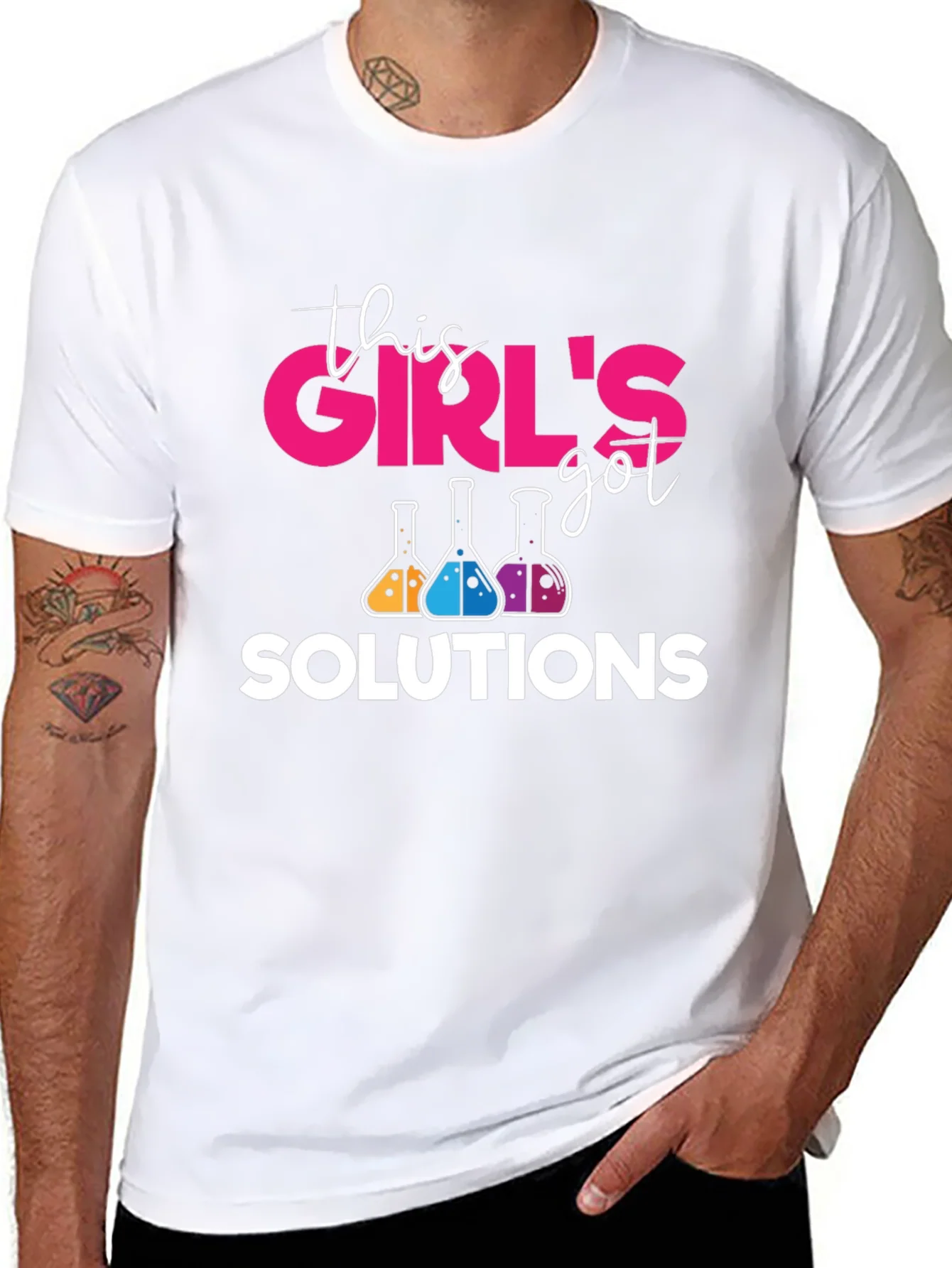 Rebbecca Girls Got Solutions Science T-Shirt