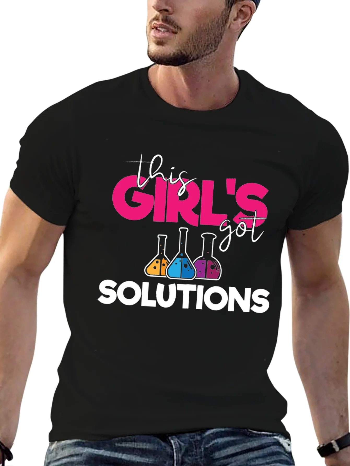 Rebbecca Girls Got Solutions Science T-Shirt