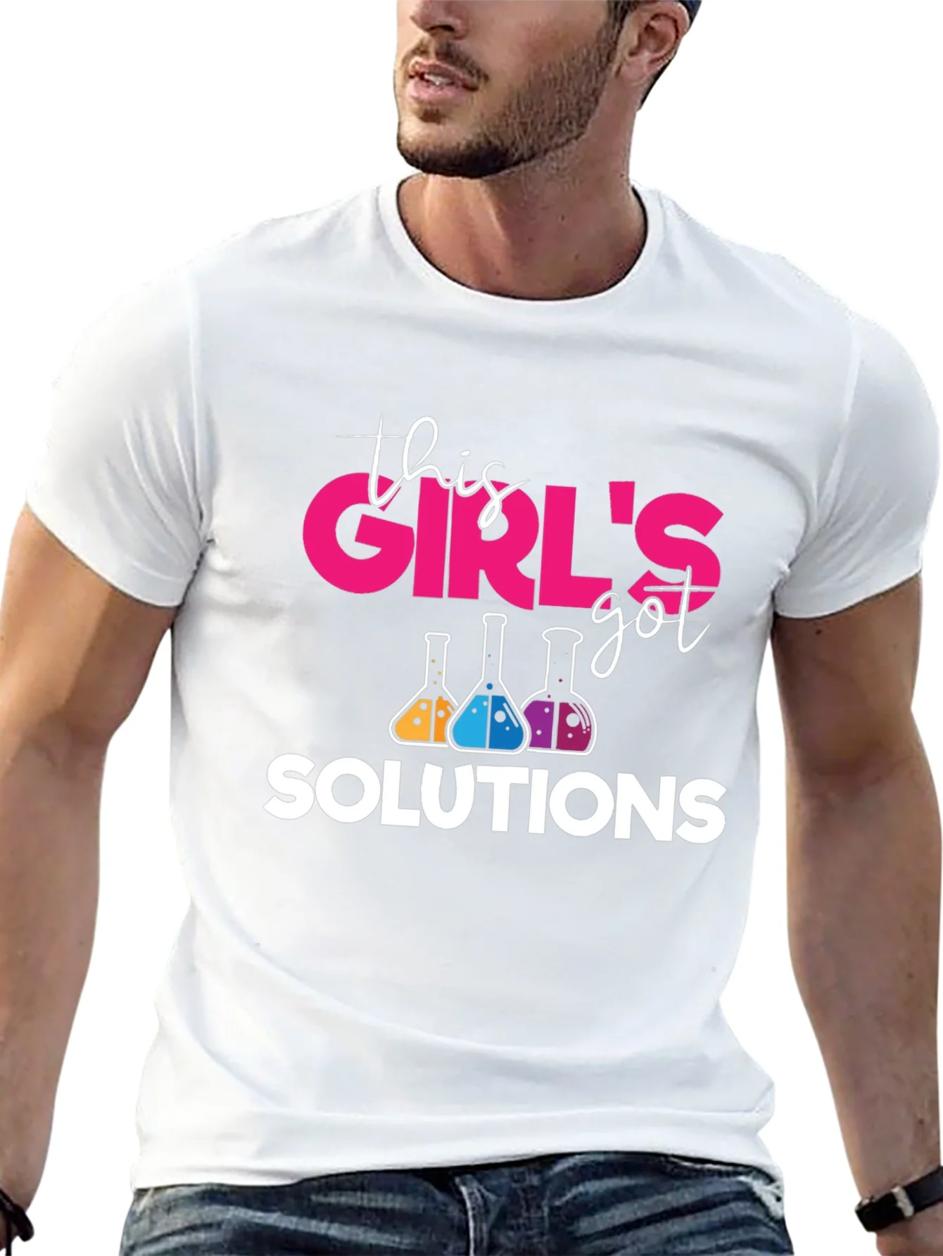 Rebbecca Girls Got Solutions Science T-Shirt